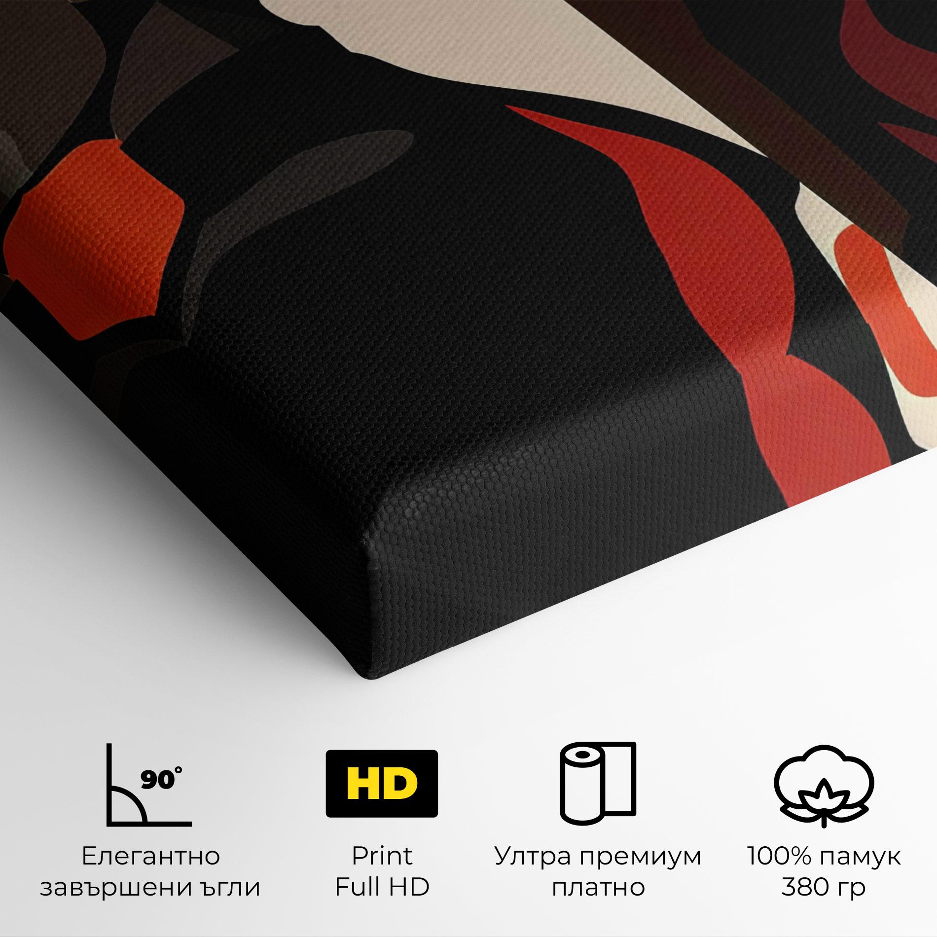 Картина на платно Graphical Portrait mockup 4