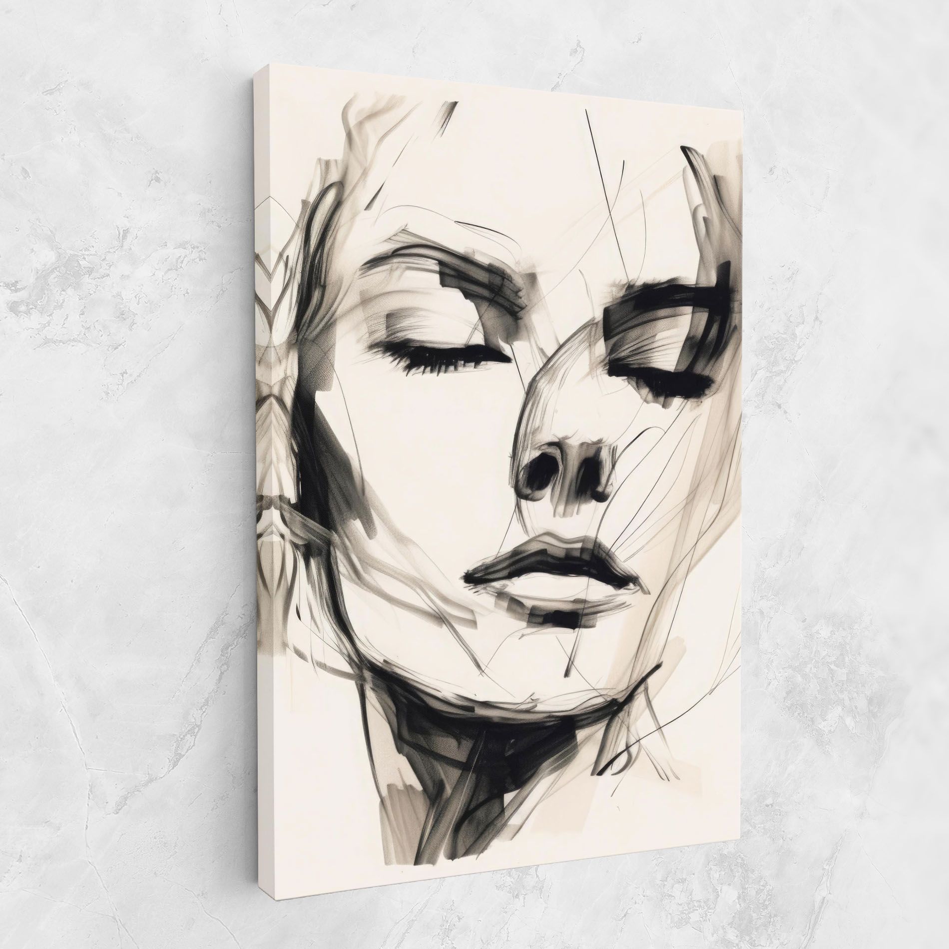 Continuous Line Woman mockup 1