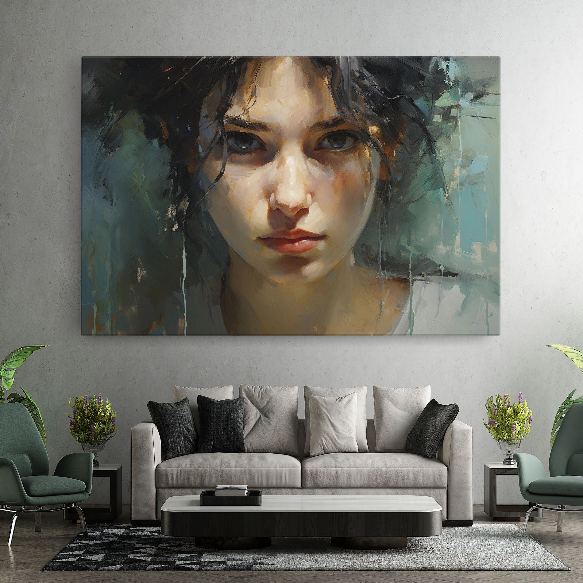 Intense Portrait mockup 7
