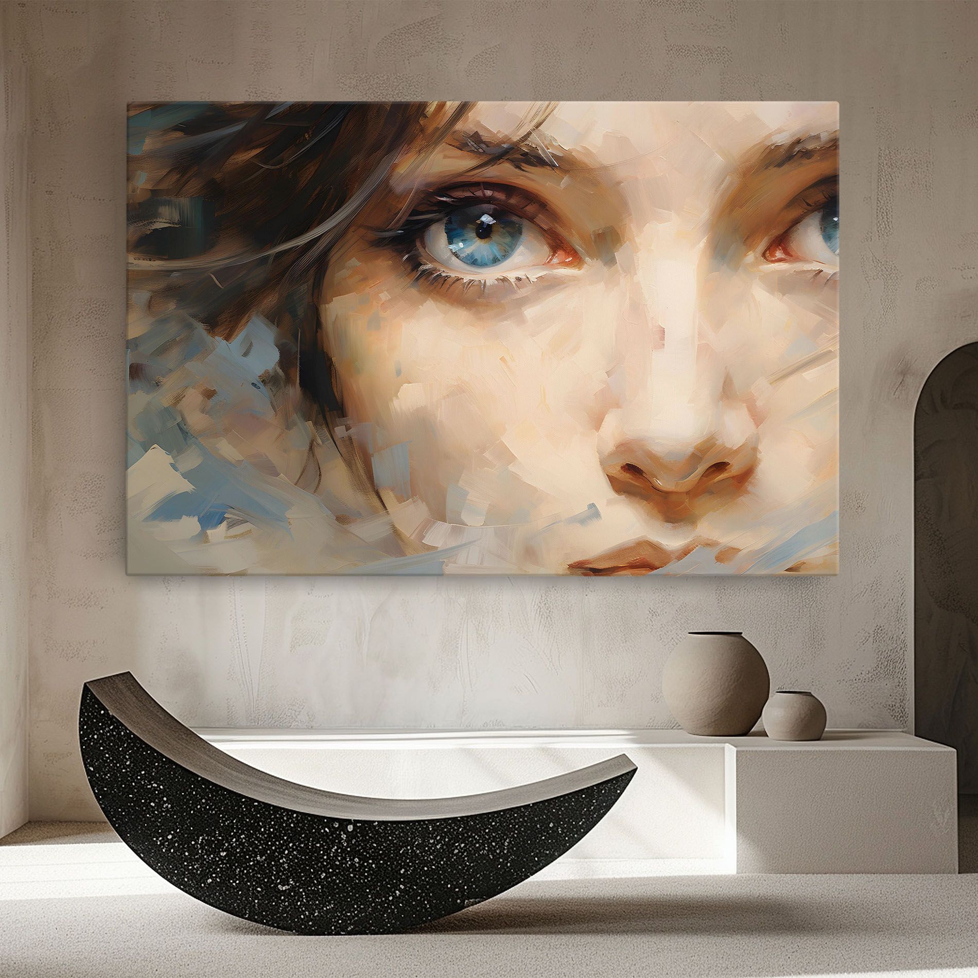 Pupil Blue Iris mockup 8