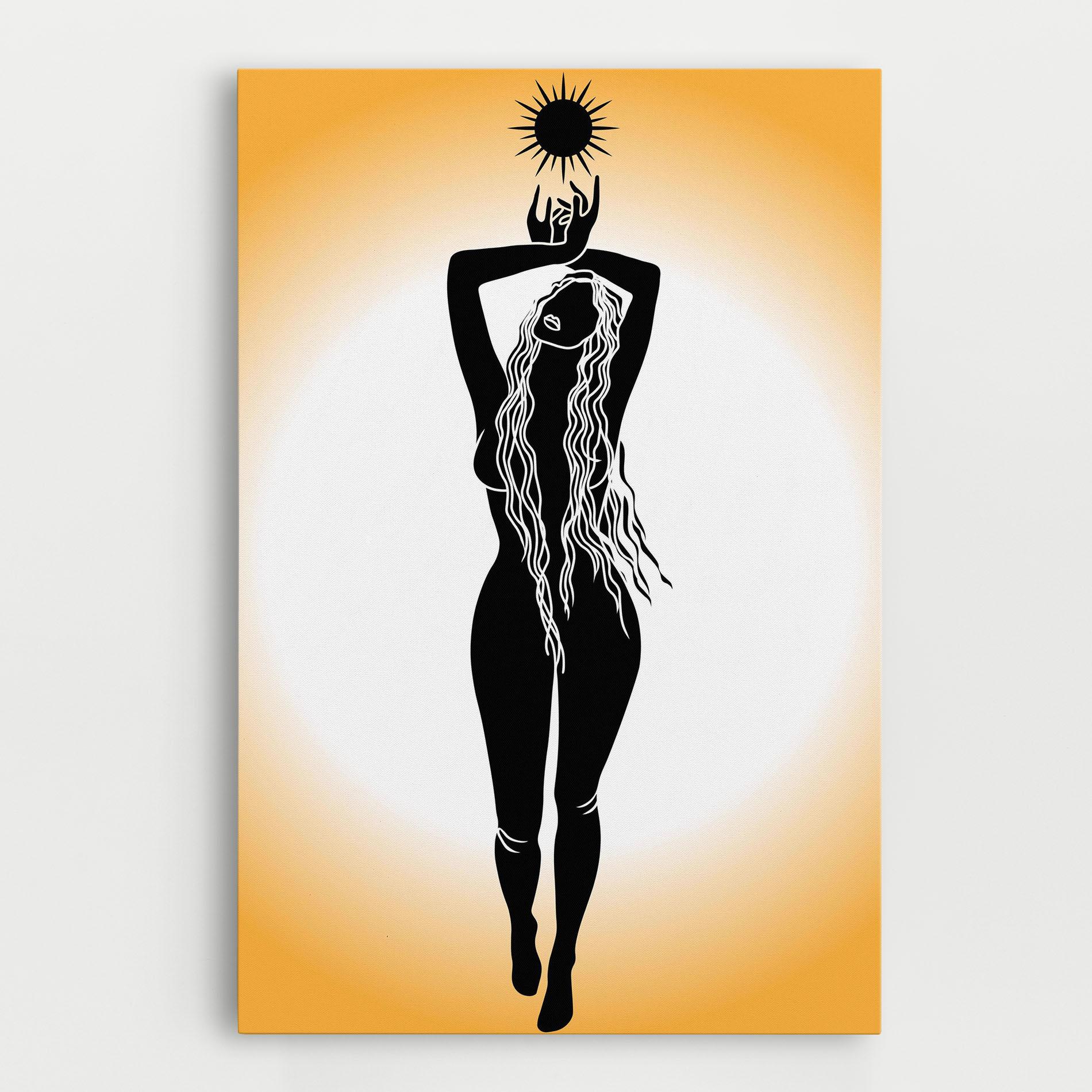 Картина на платно Mistic Woman mockup 0