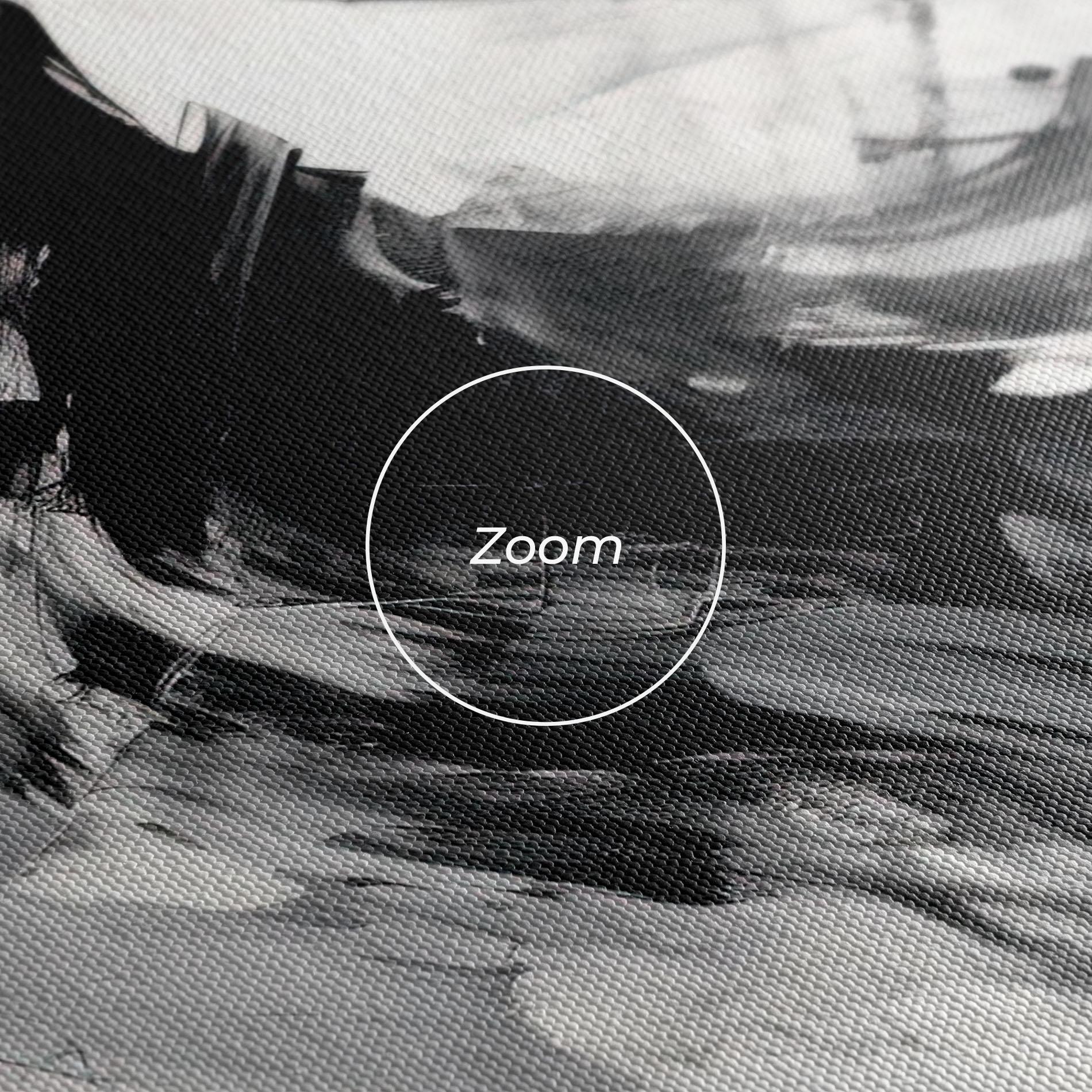 Картина на платно Black Ink Woman mockup 3