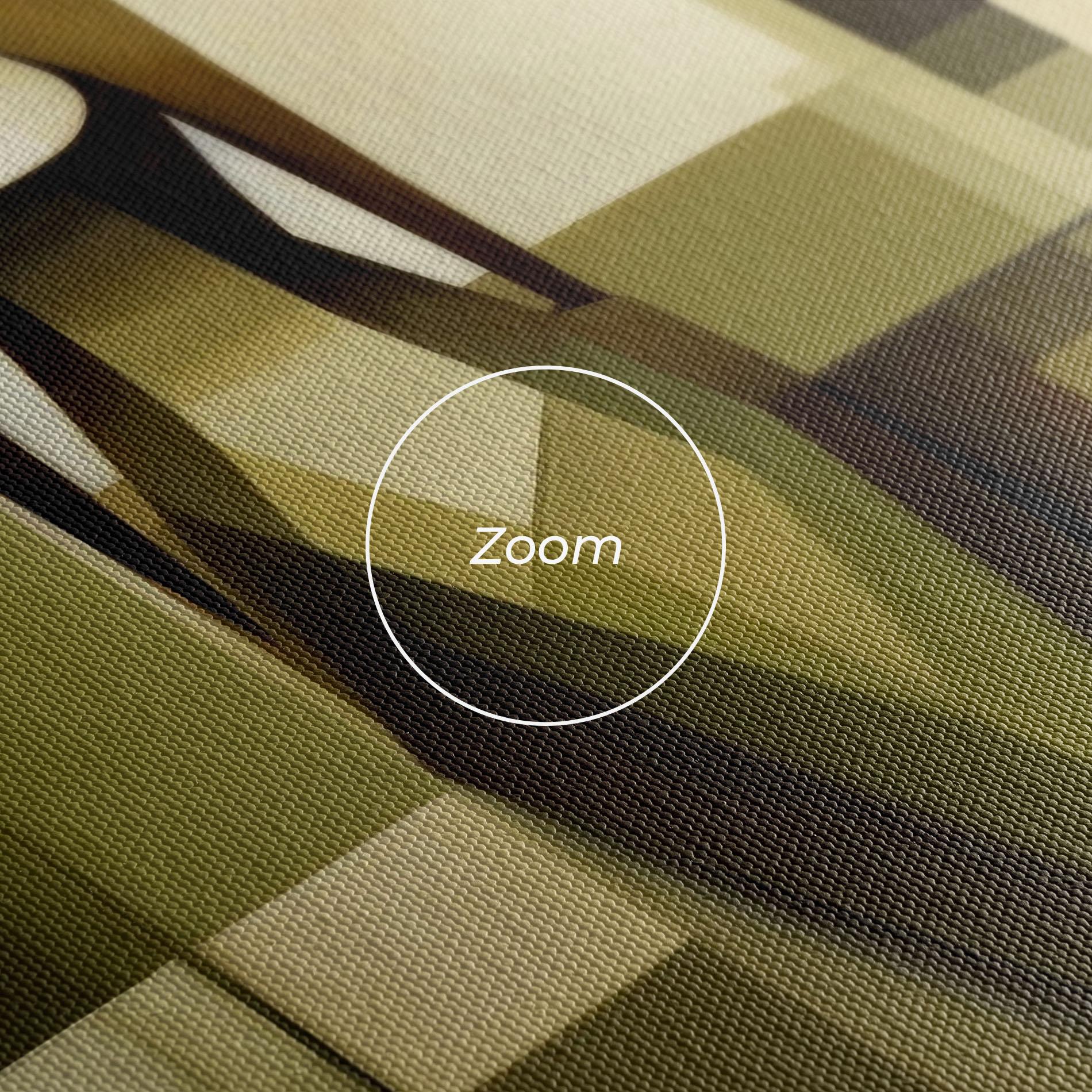 Картина на платно Olive Green Shilouete mockup 3