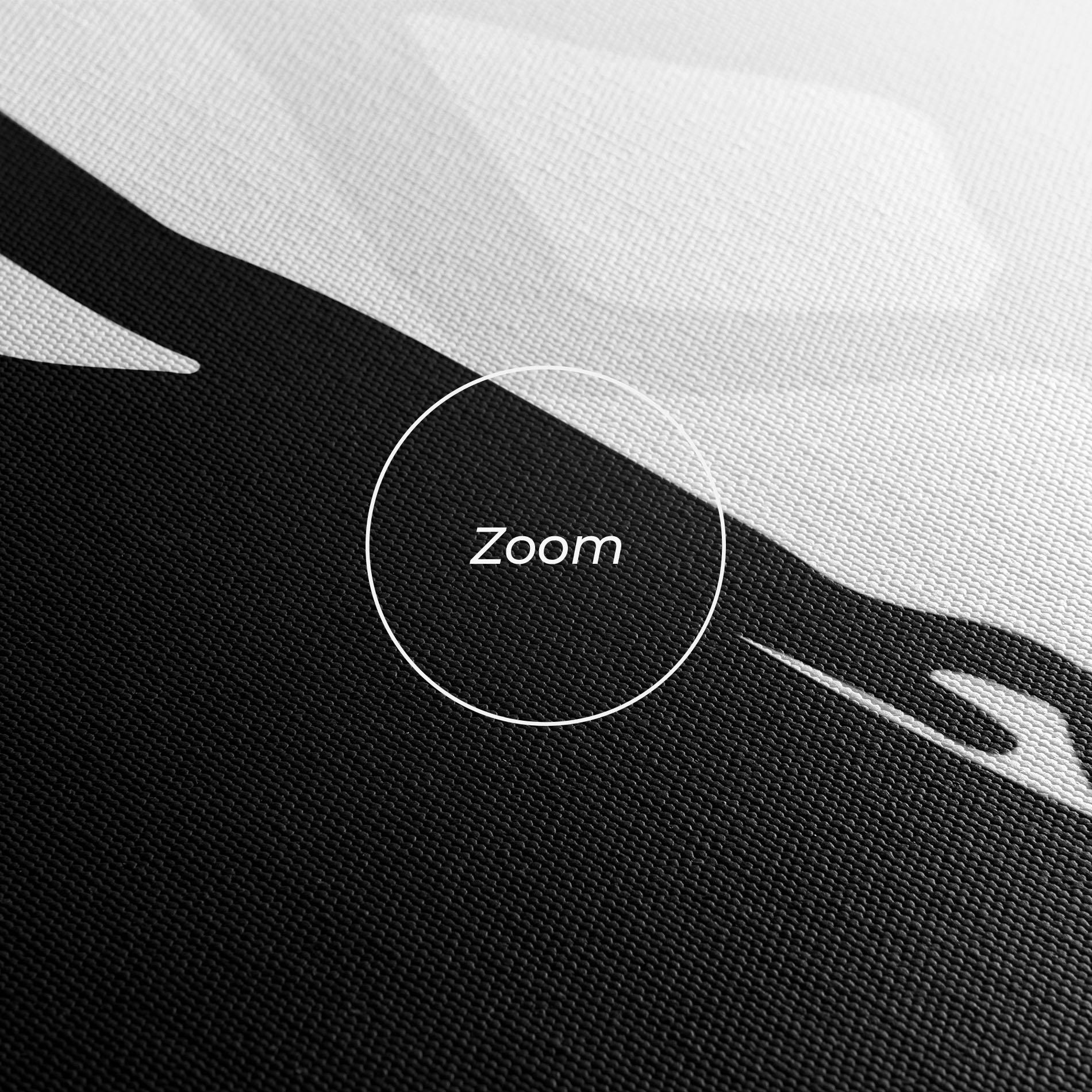 Картина на платно Silhouette Lady mockup 3