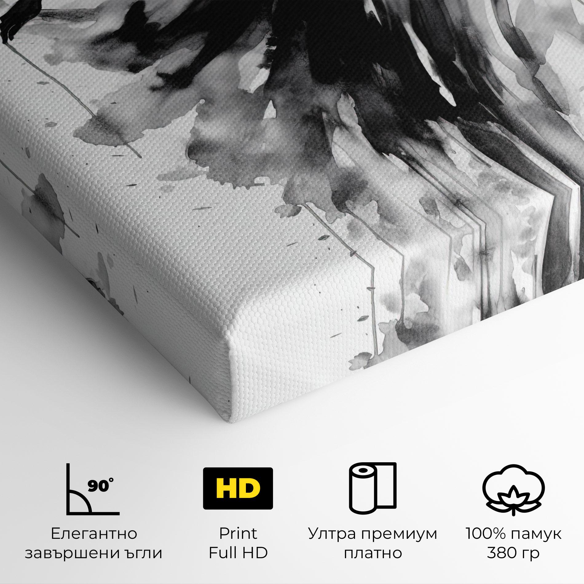 Картина на платно Beautiful Dancing Woman mockup 4