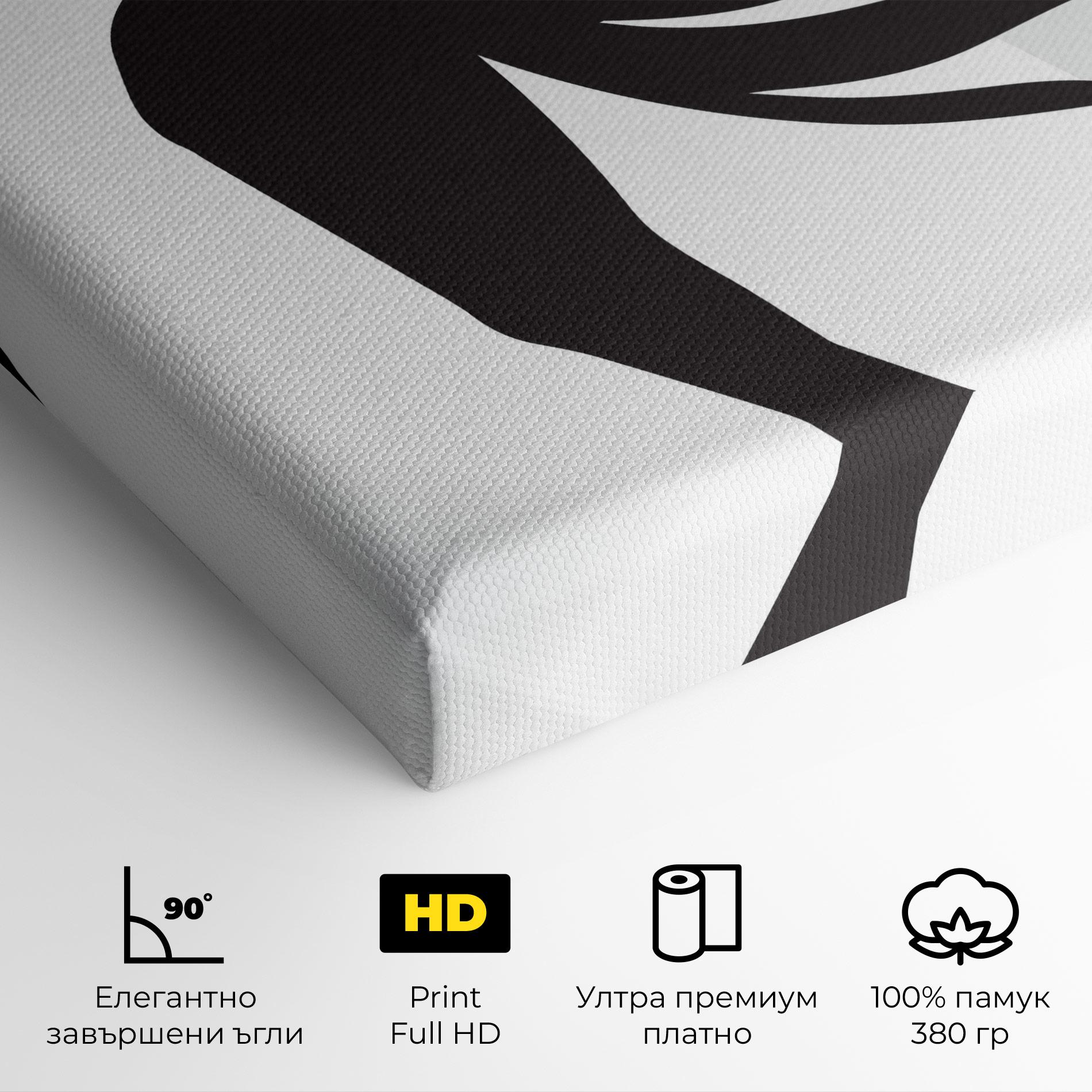 Картина на платно Dance Shilouette mockup 4