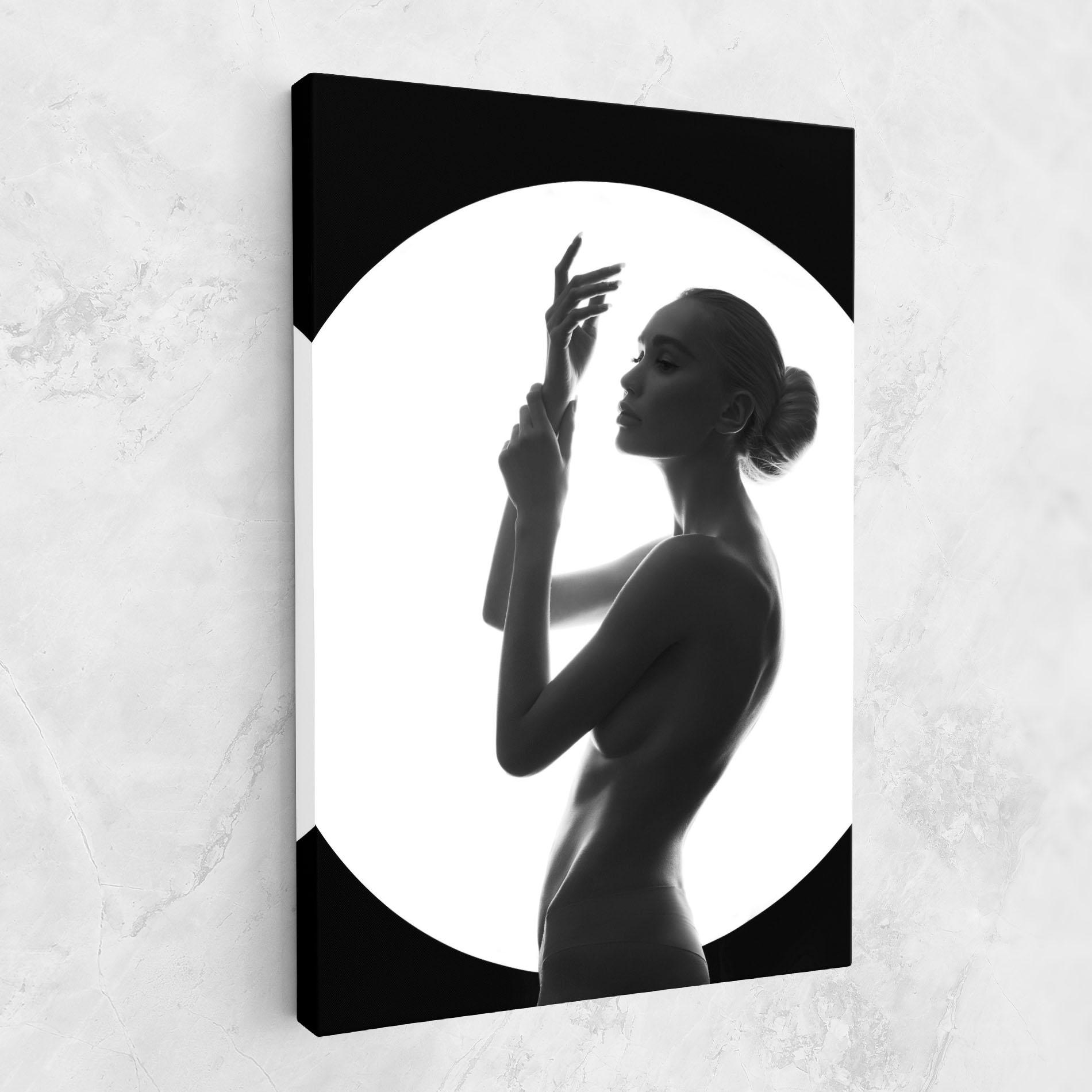 Картина на платно Body Figure mockup 1