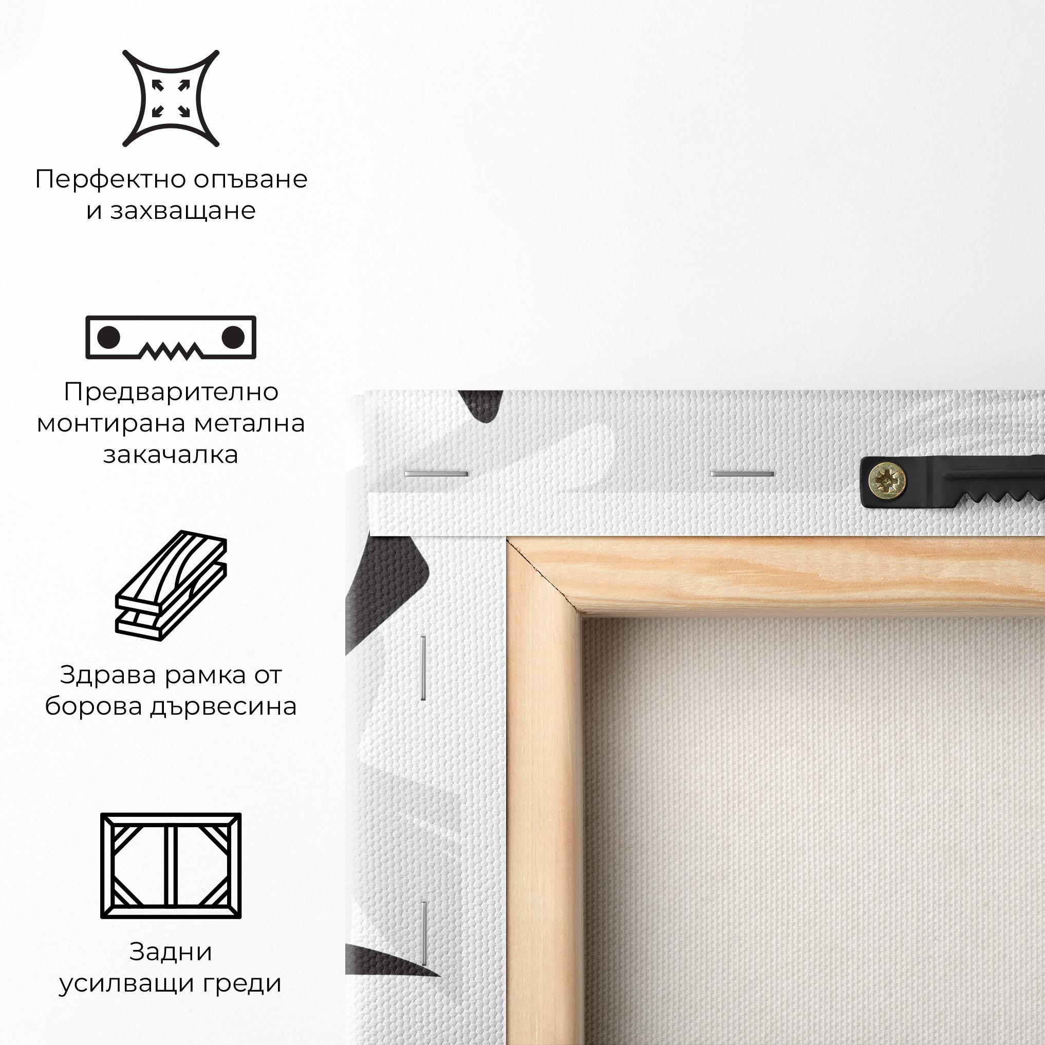 Картина на платно Dance Shilouette mockup 5