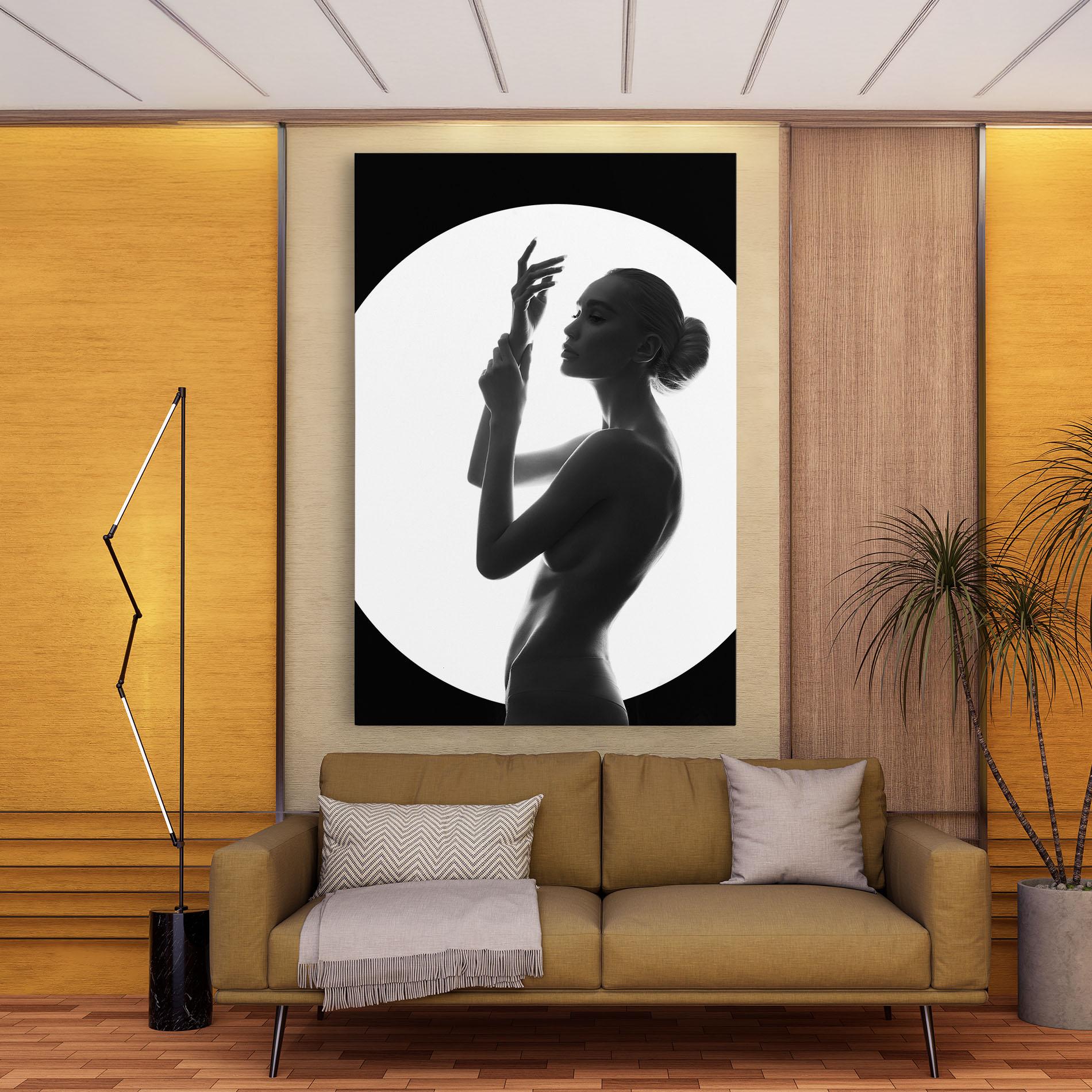 Картина на платно Body Figure mockup 9