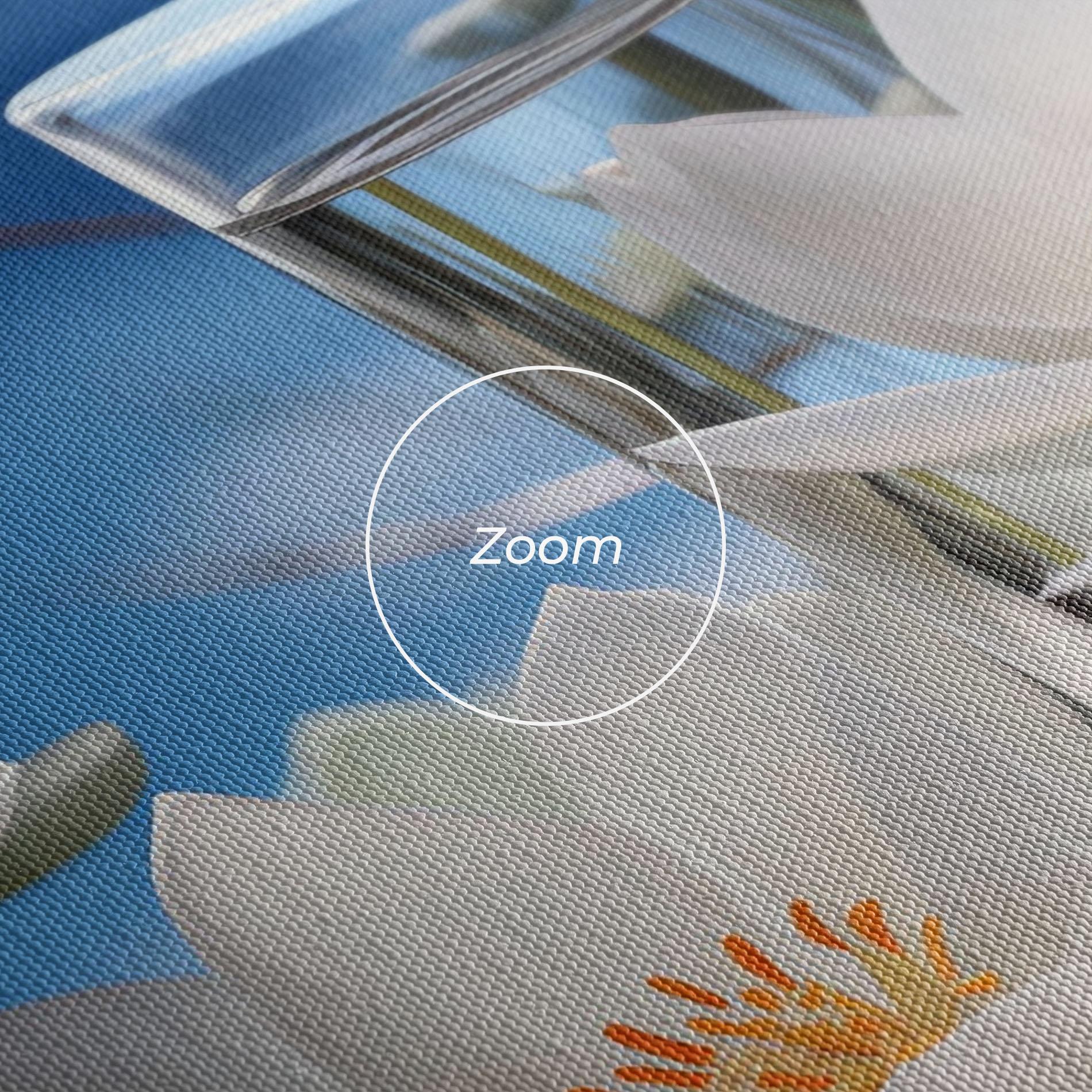 Картина на платно Flower Water Glass mockup 3