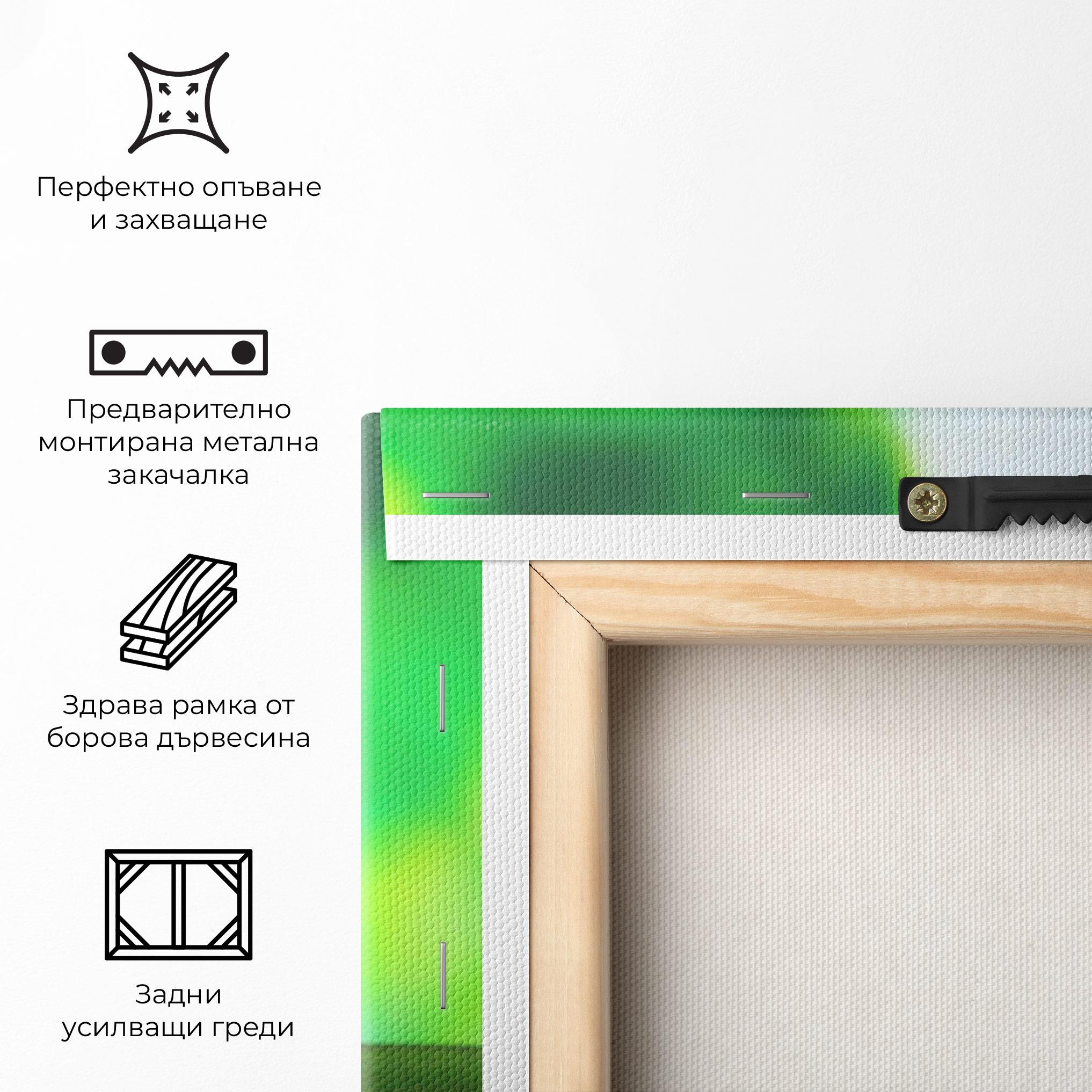 Картина на платно Bamboo Fountain mockup 5