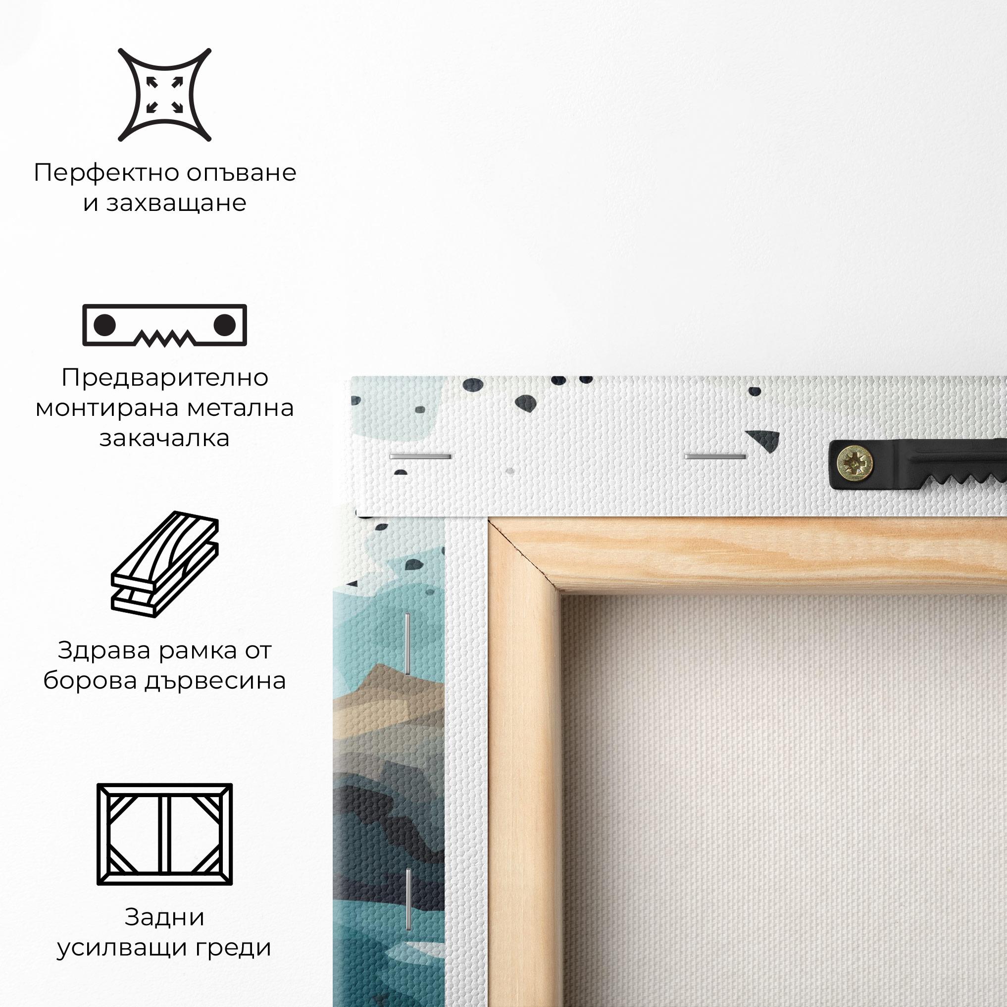 Картина на платно Water Birds mockup 5