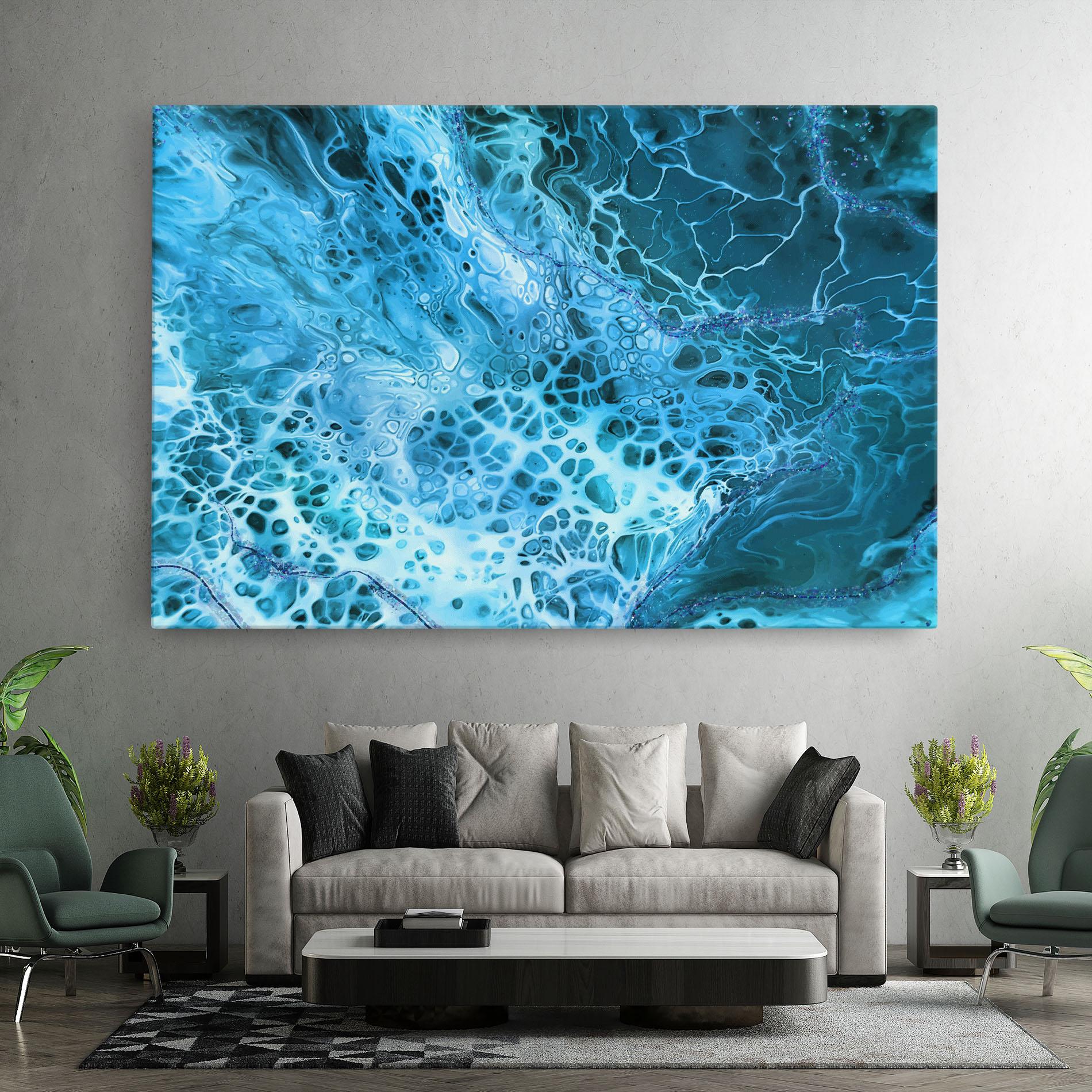 Картина на платно Relax Wave mockup 7