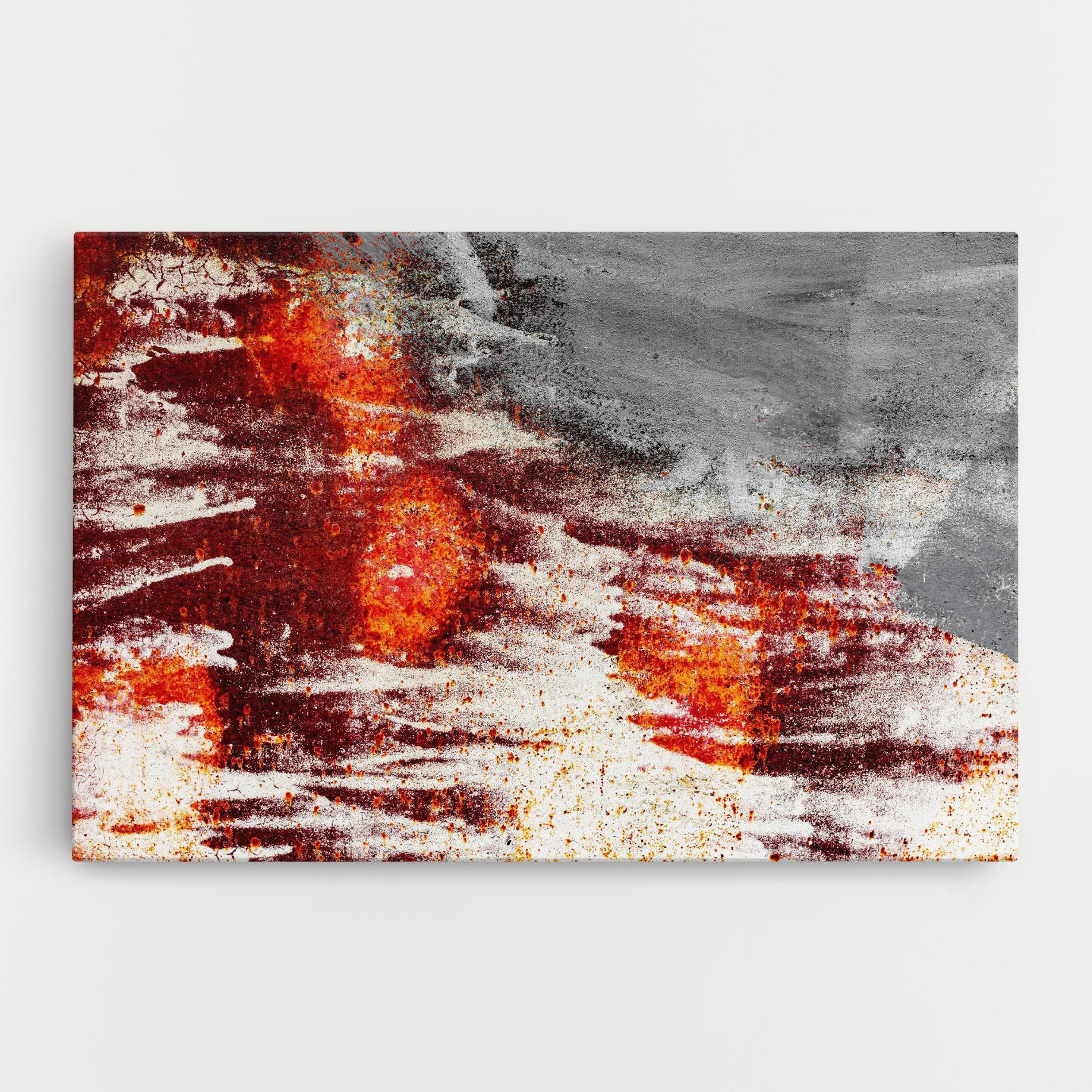 Картина на платно Burning Sign mockup 0