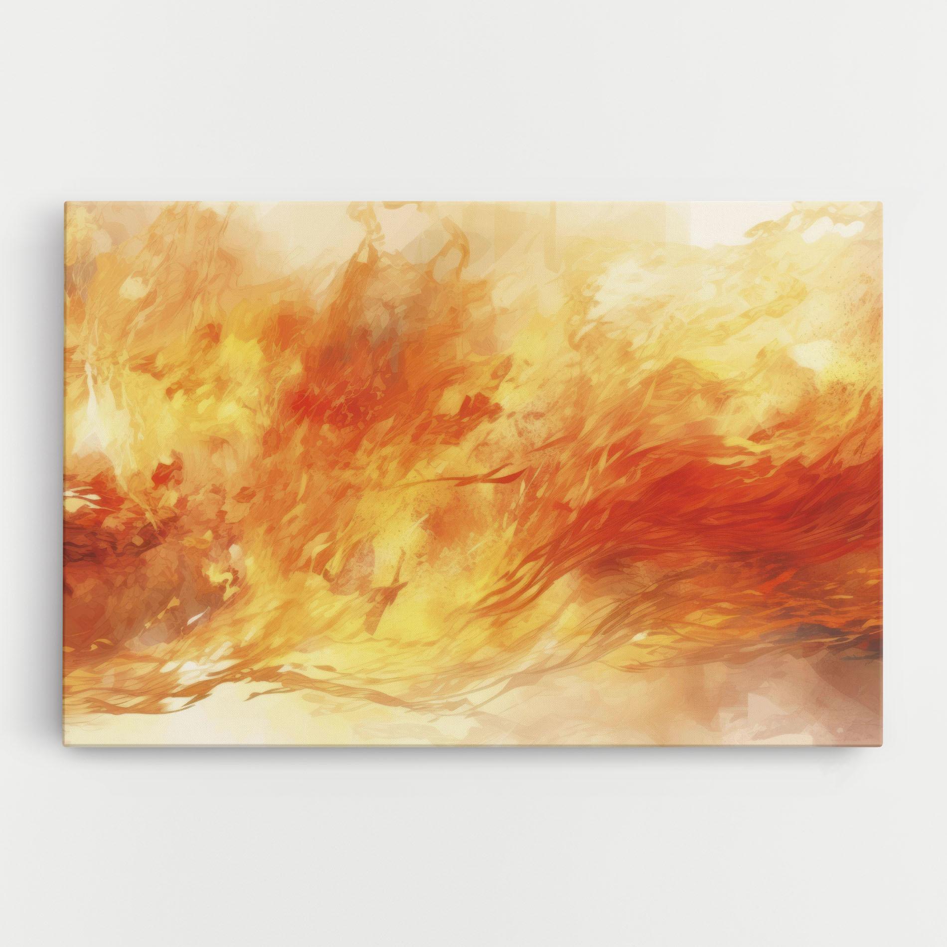 Картина на платно Burning Sparkle mockup 0