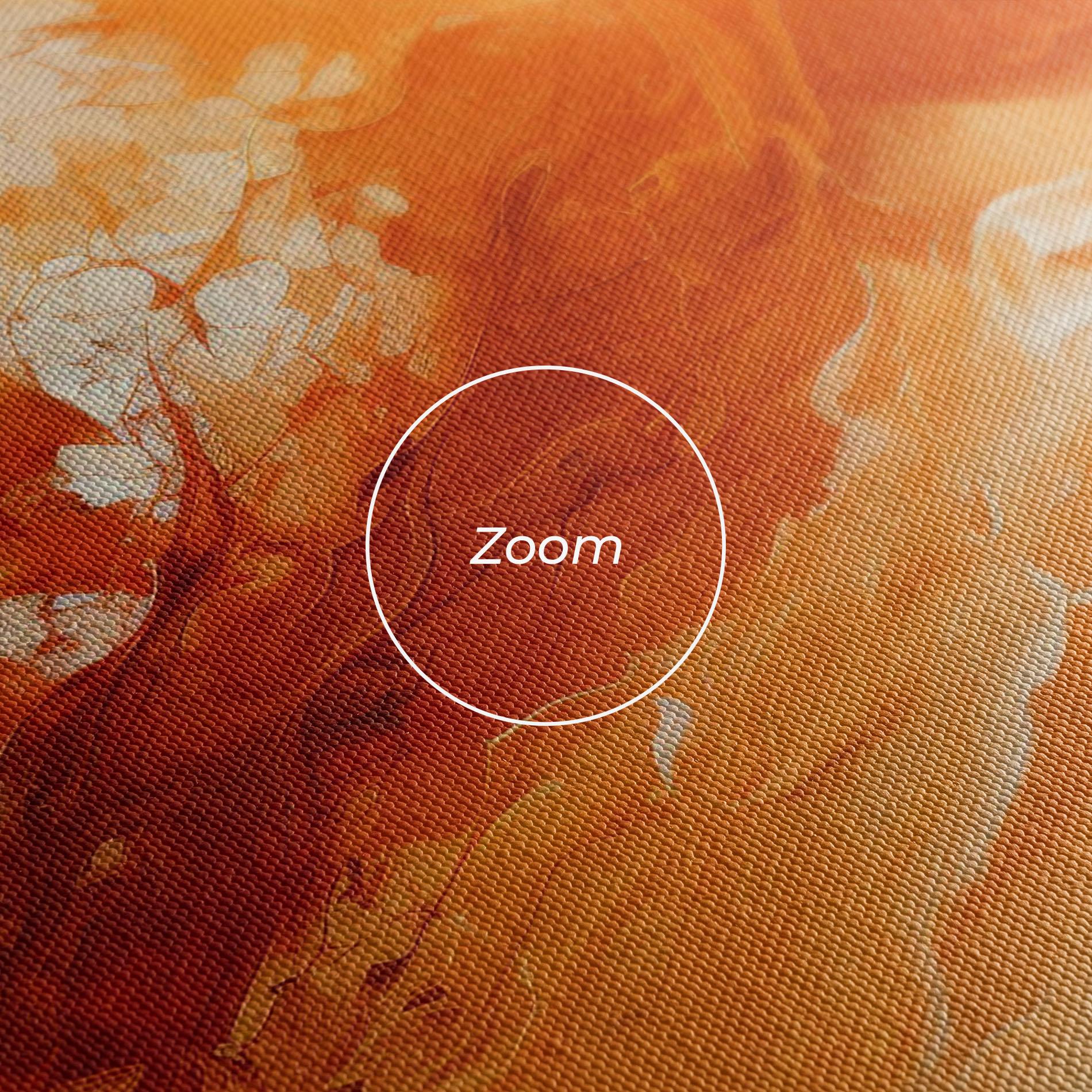 Картина на платно Abstract Fire Painting mockup 3