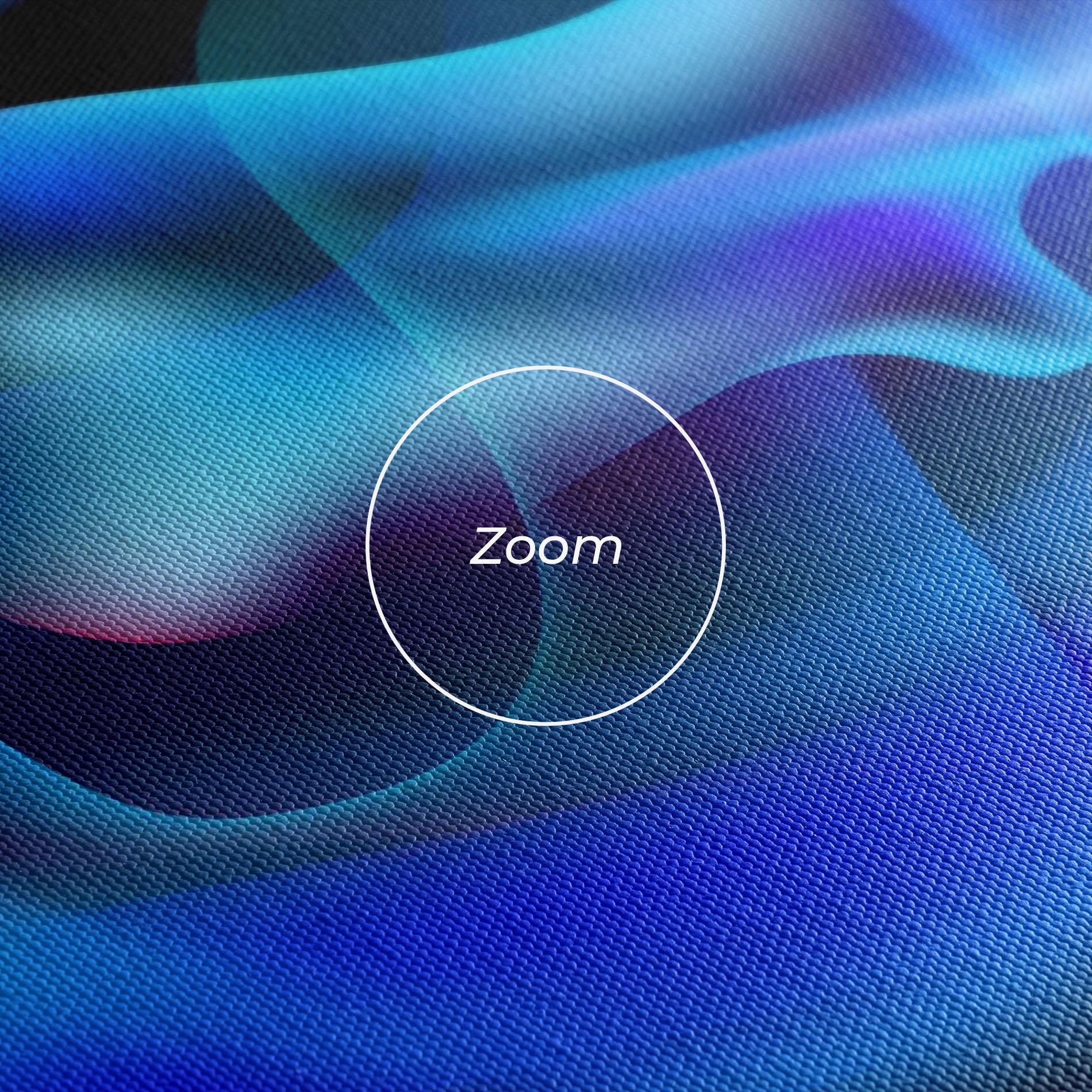 Картина на платно Blue Fire mockup 3