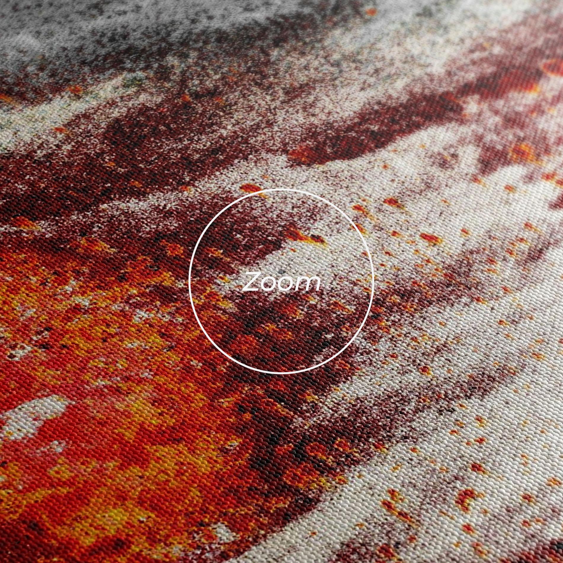 Картина на платно Burning Sign mockup 3