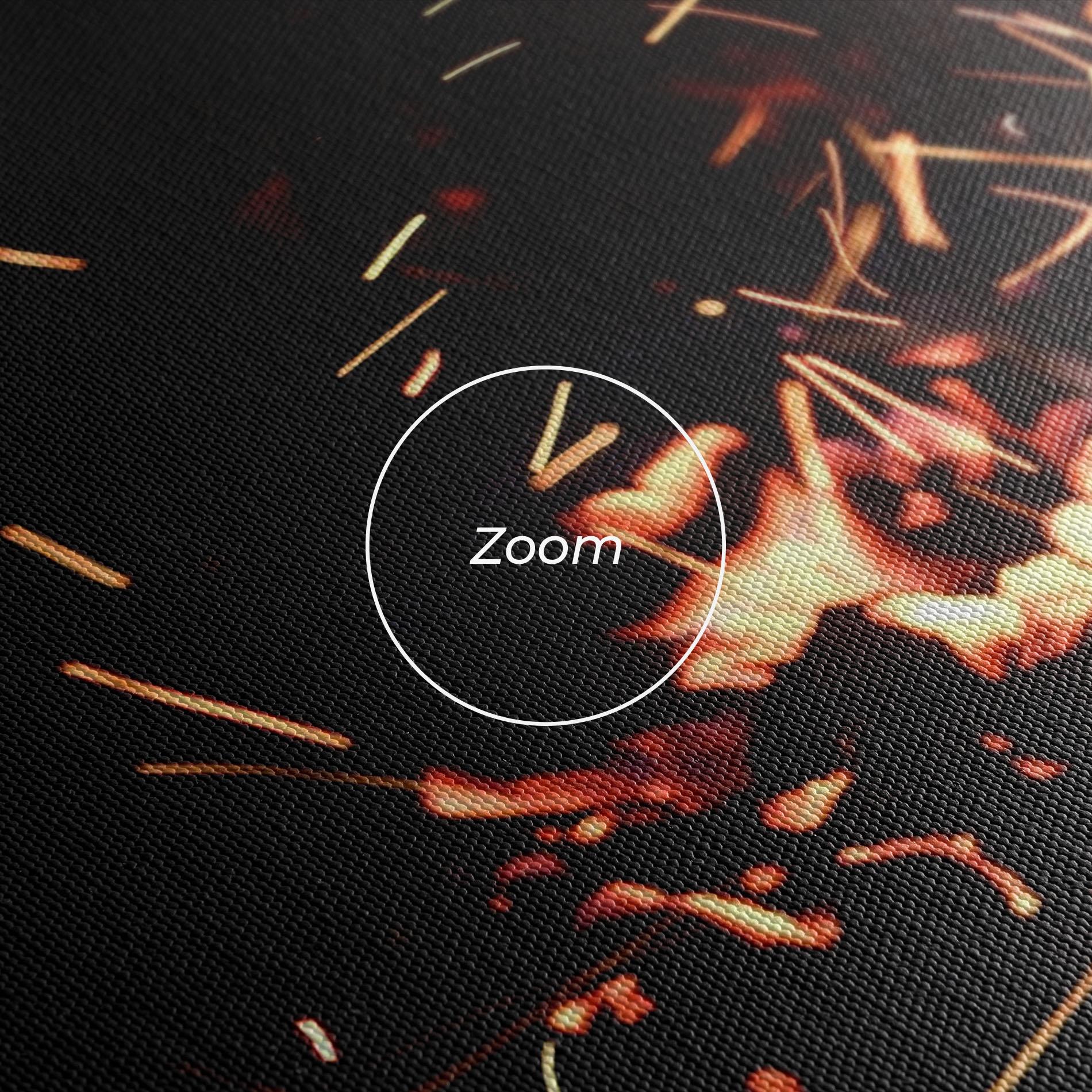 Картина на платно Fire Little Lights mockup 3