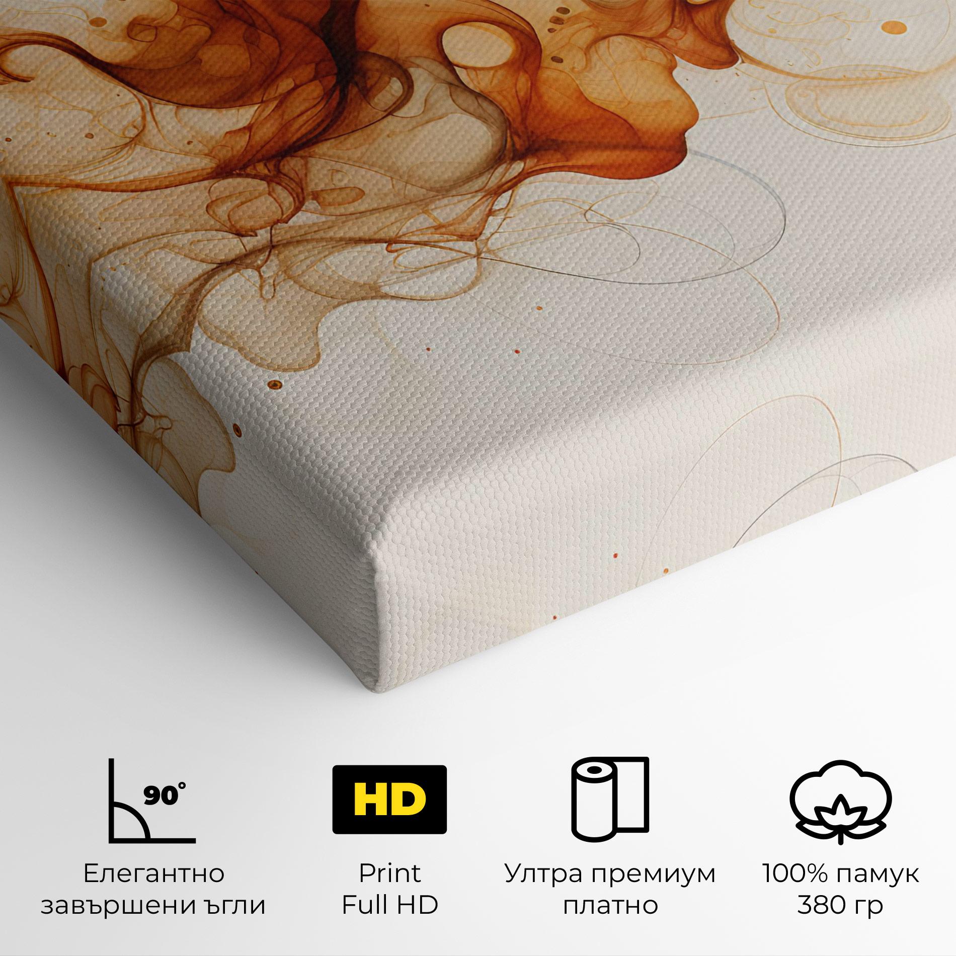 Картина на платно Fire Aroma mockup 4