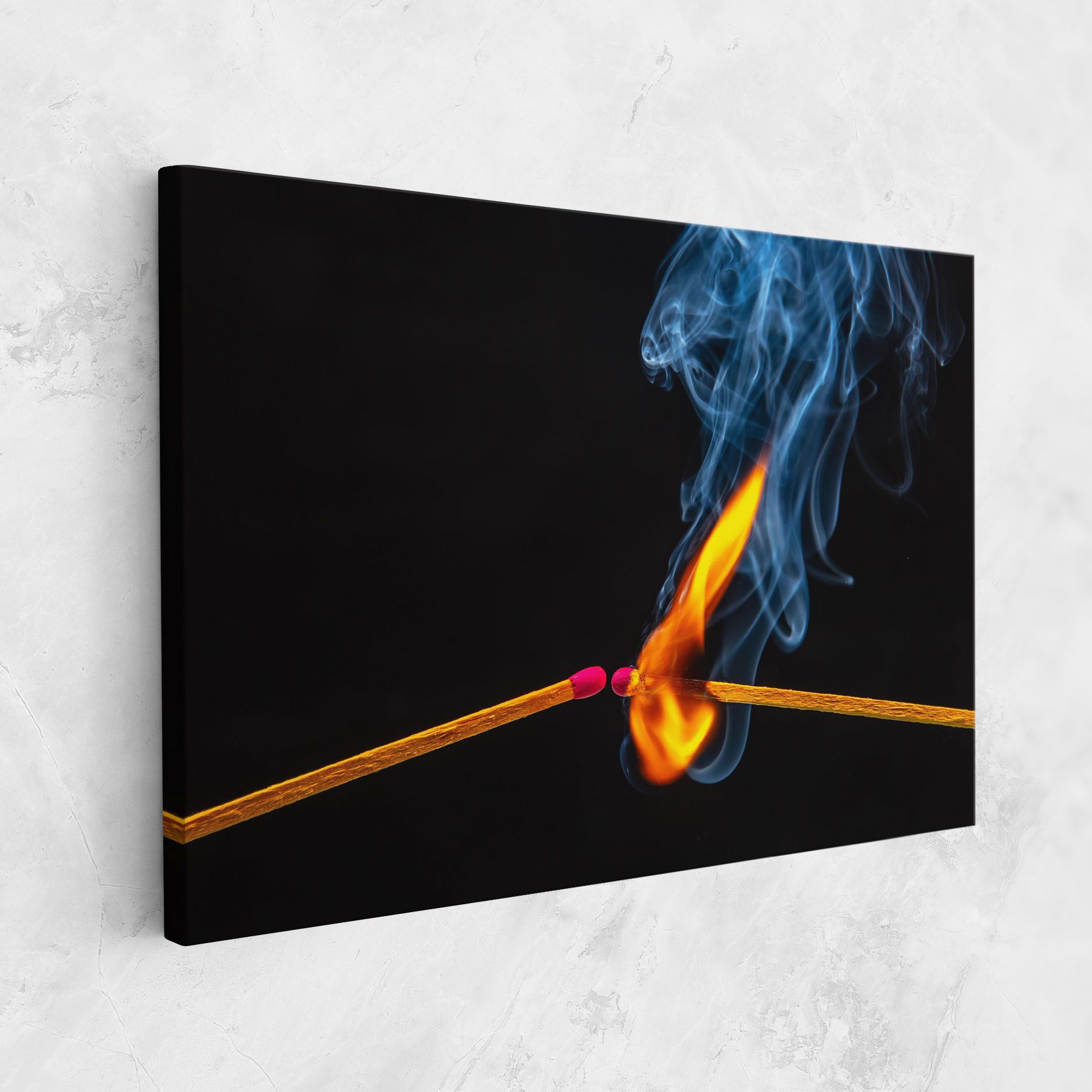 Burning Smoking Match mockup 1