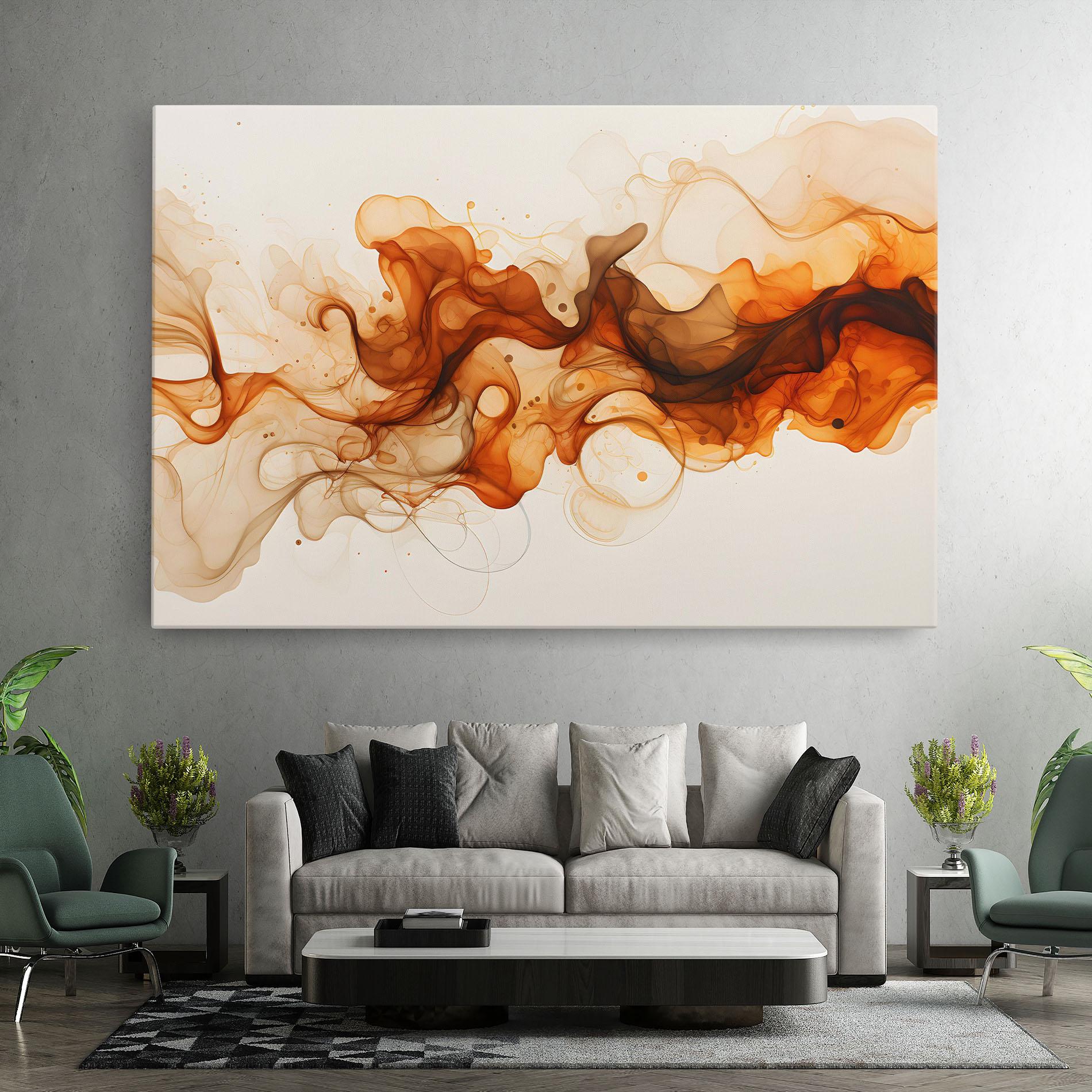 Картина на платно Fire Aroma mockup 7