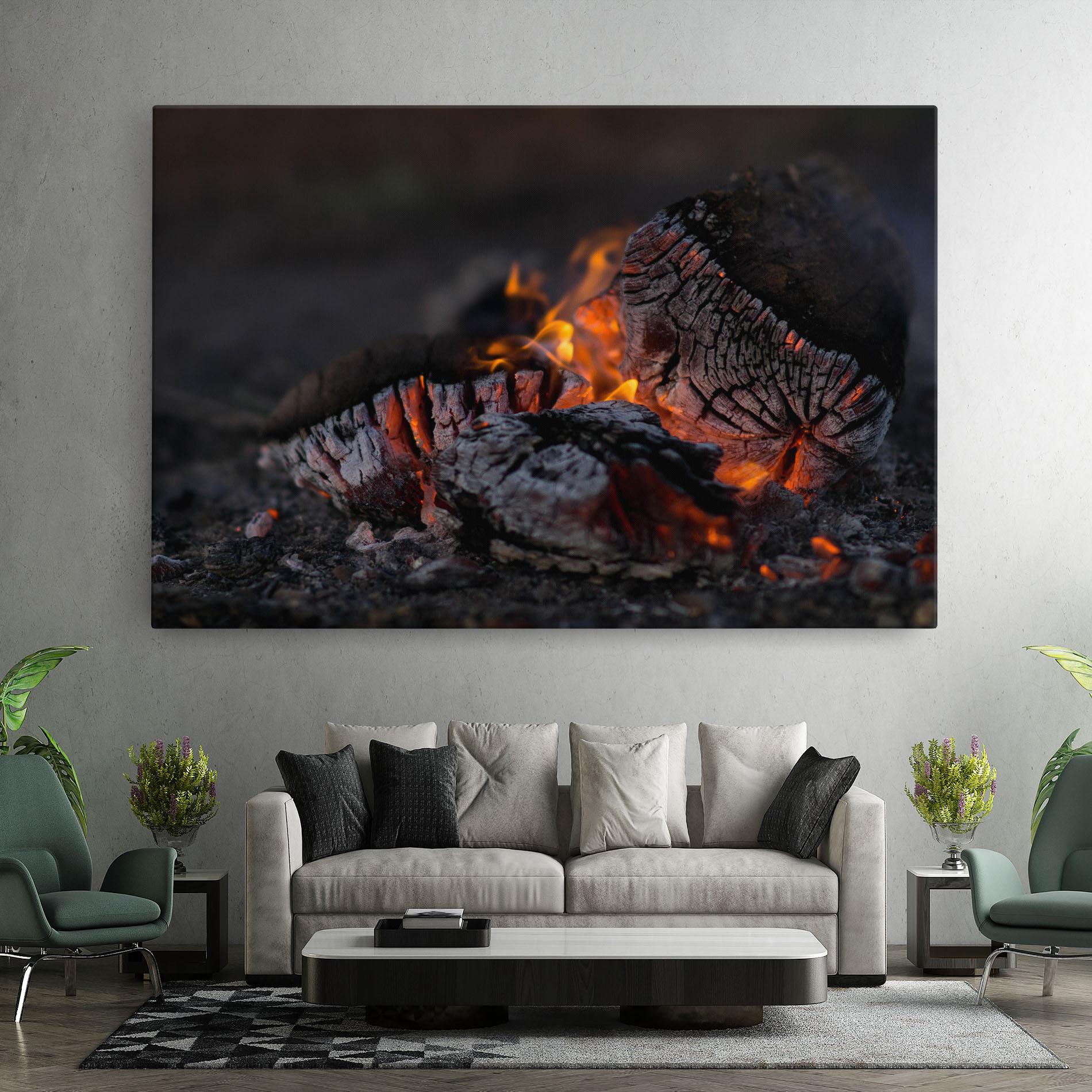 Картина на платно Fire Start mockup 7