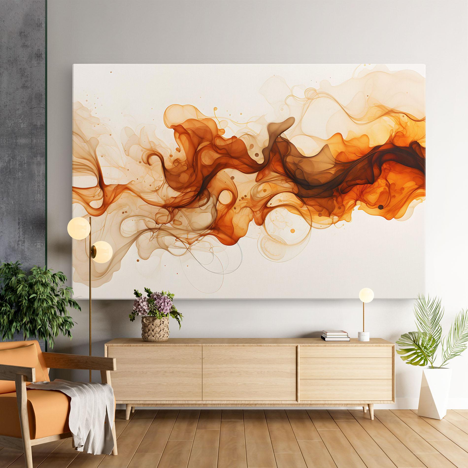 Картина на платно Fire Aroma mockup 9