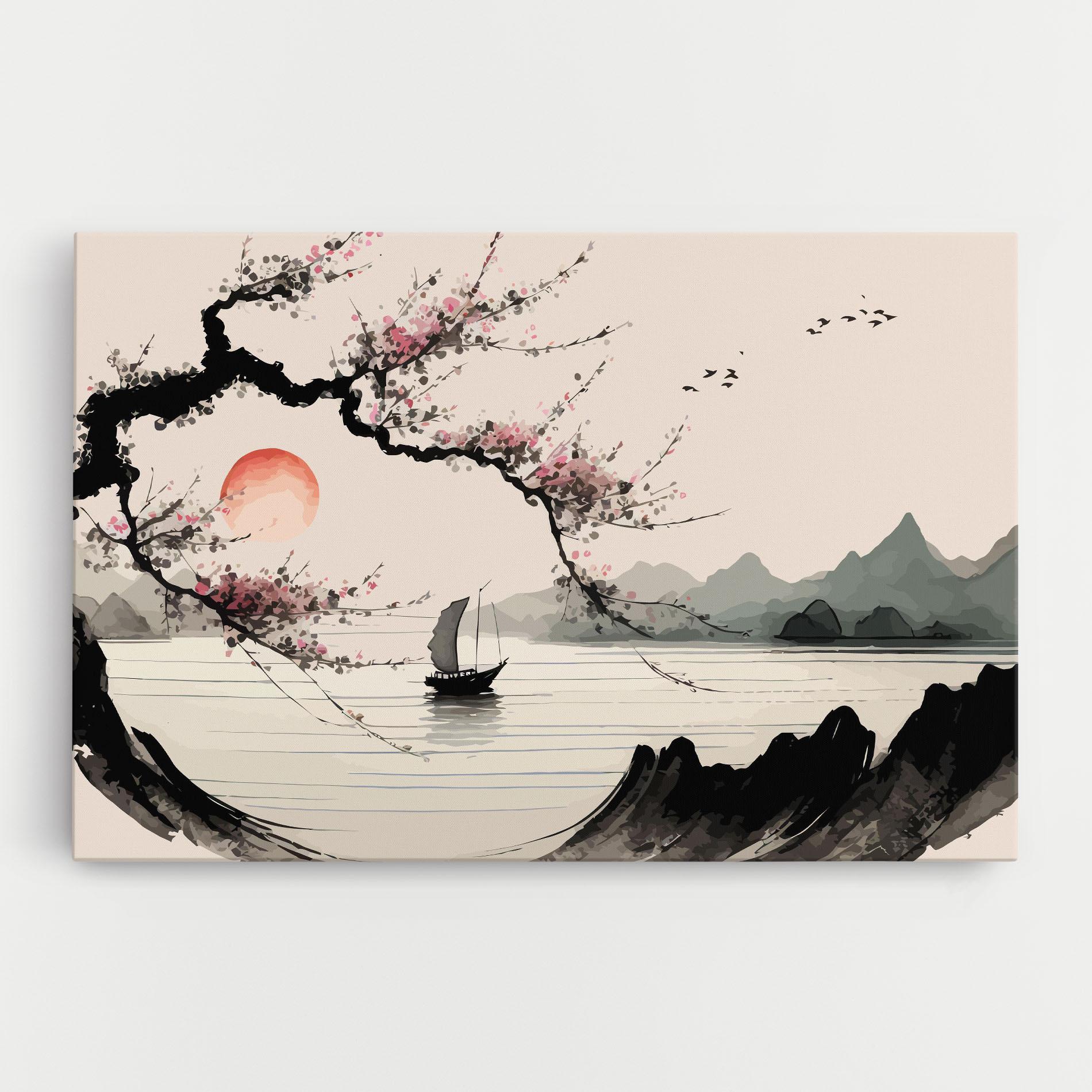 Картина на платно Relaxing Nature mockup 0