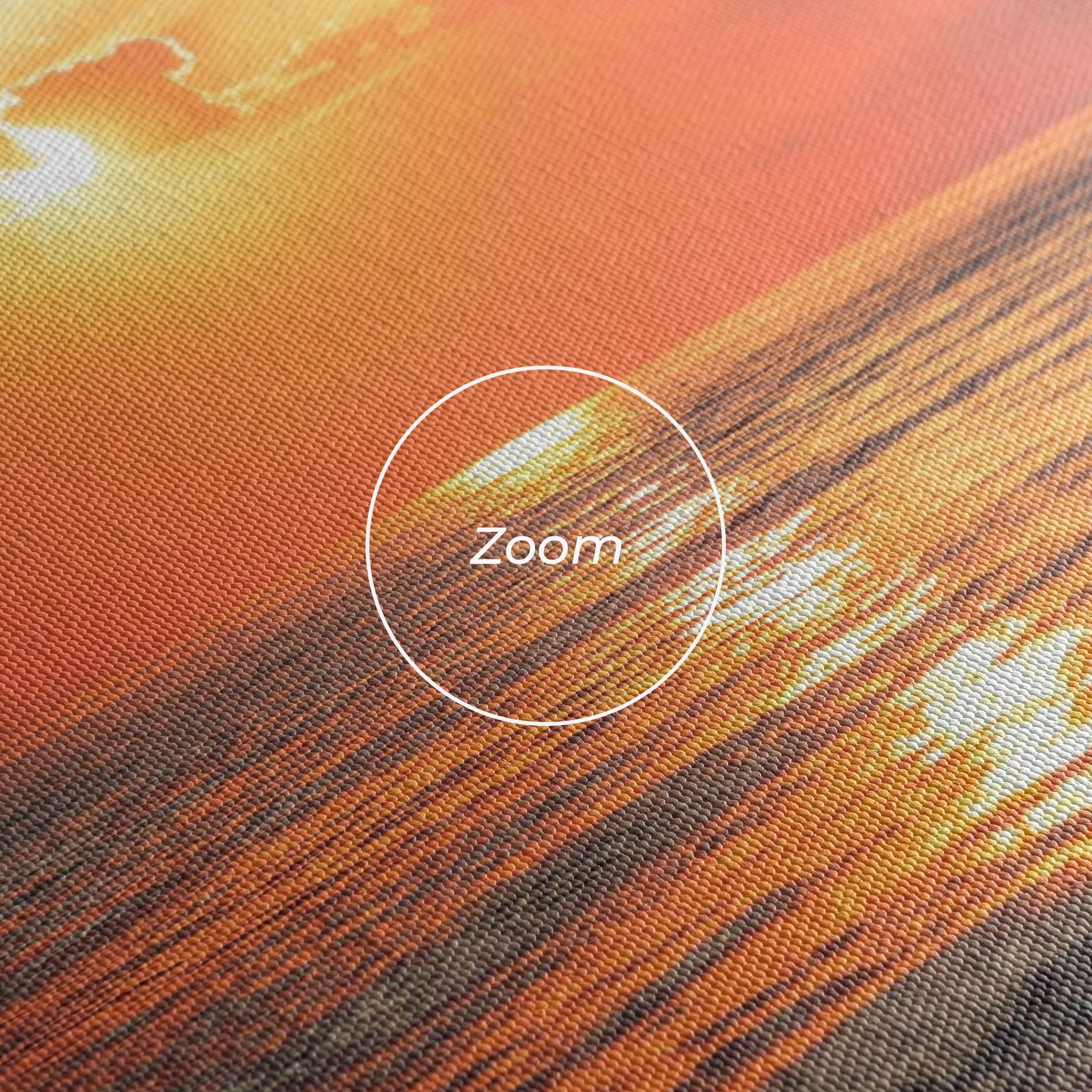 Картина на платно Orange Sunrise Cloud mockup 3