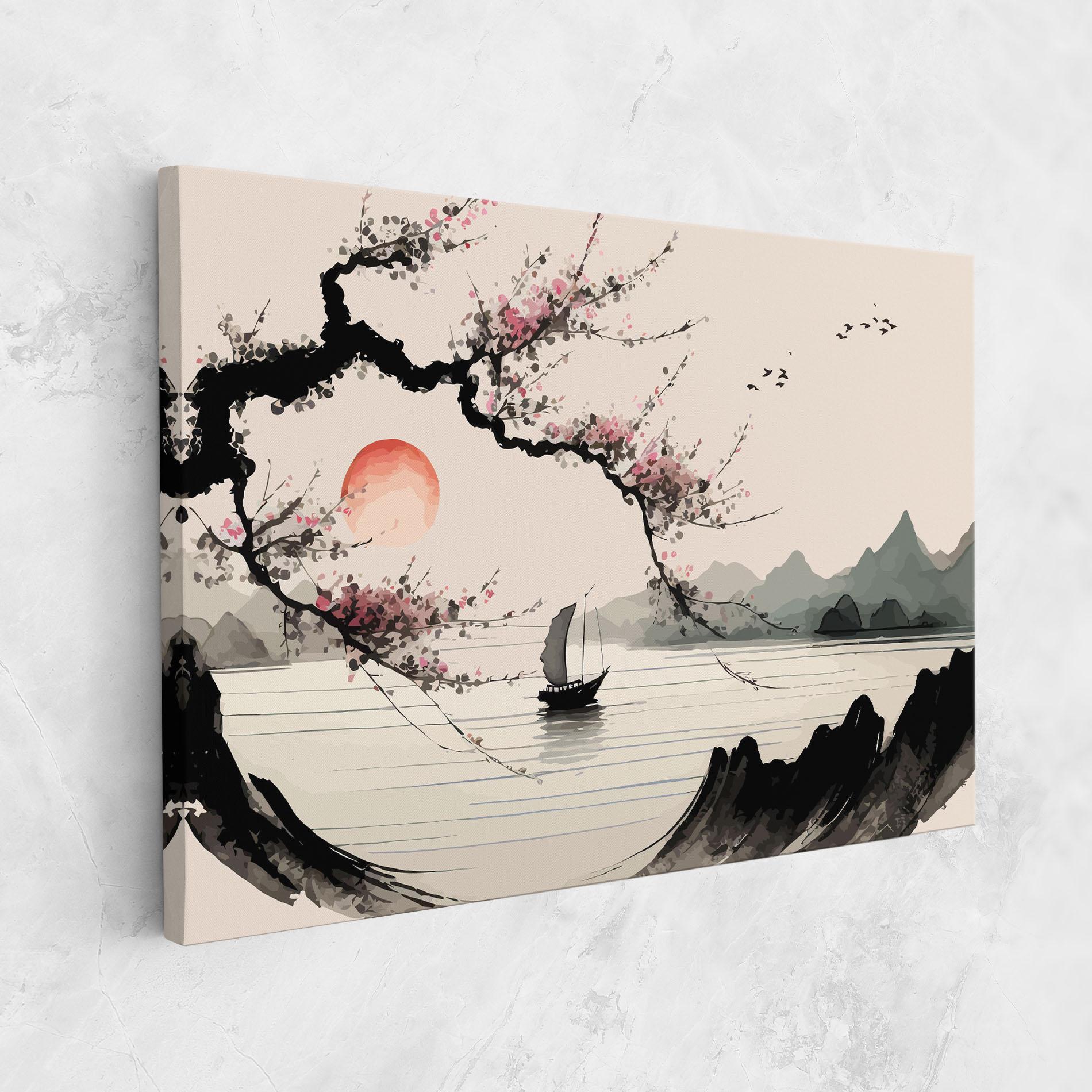 Картина на платно Relaxing Nature mockup 1