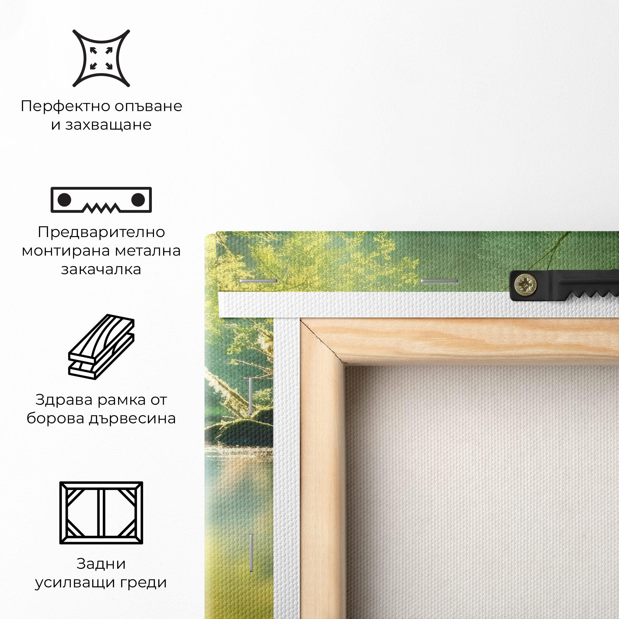 Картина на платно Spiritual Stones mockup 5