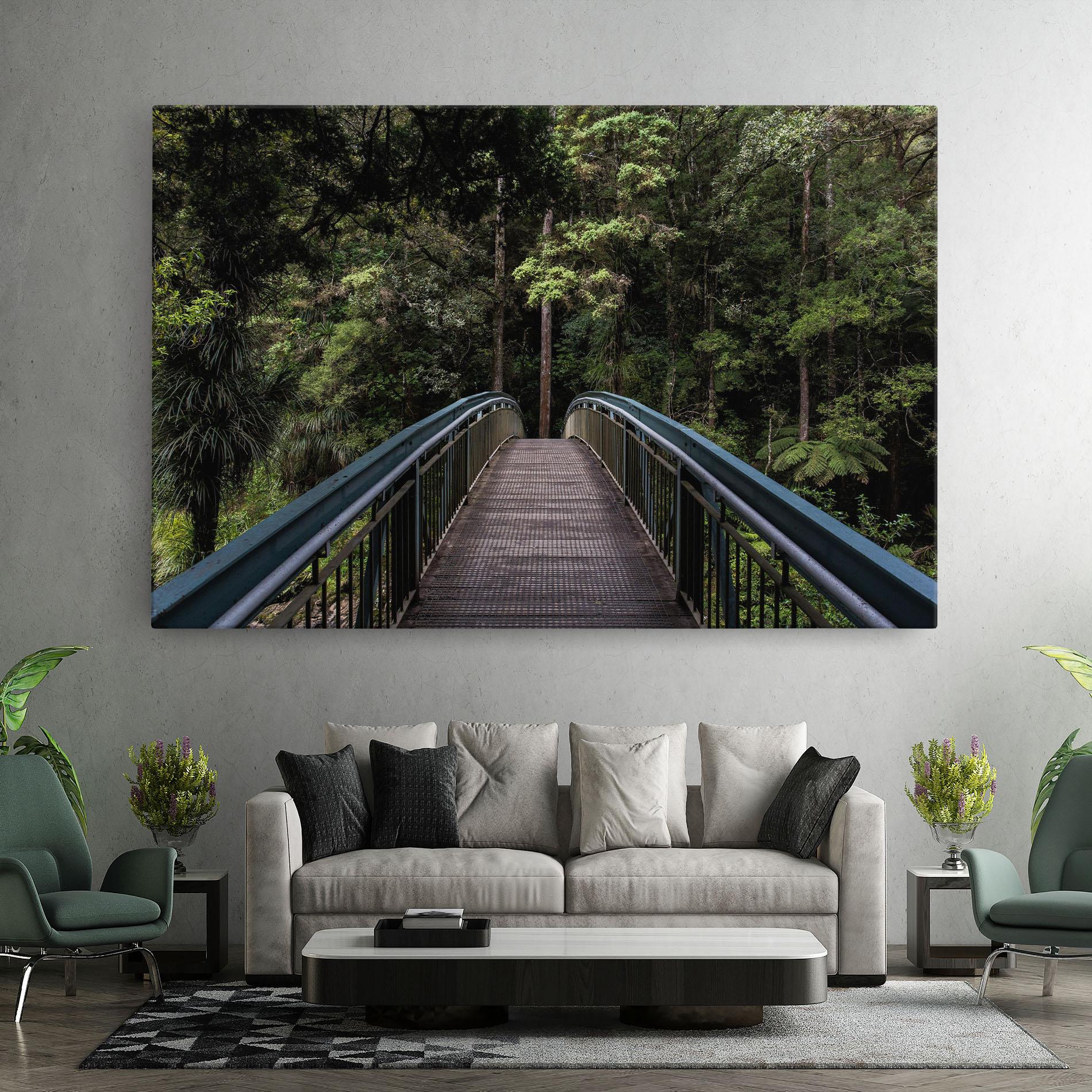 Картина на платно Nature Bridge mockup 7