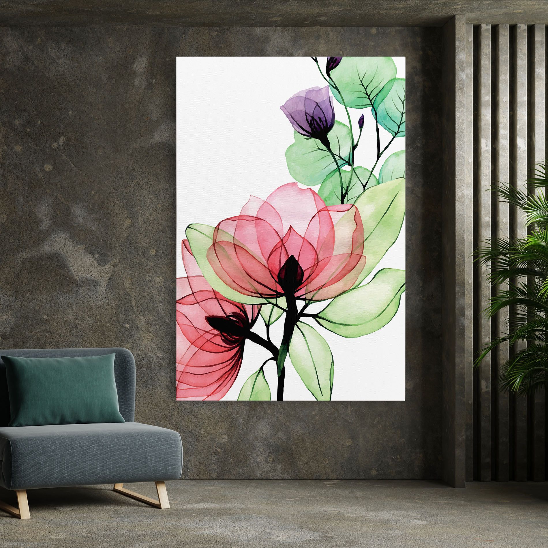 Pink Green Nature mockup 7