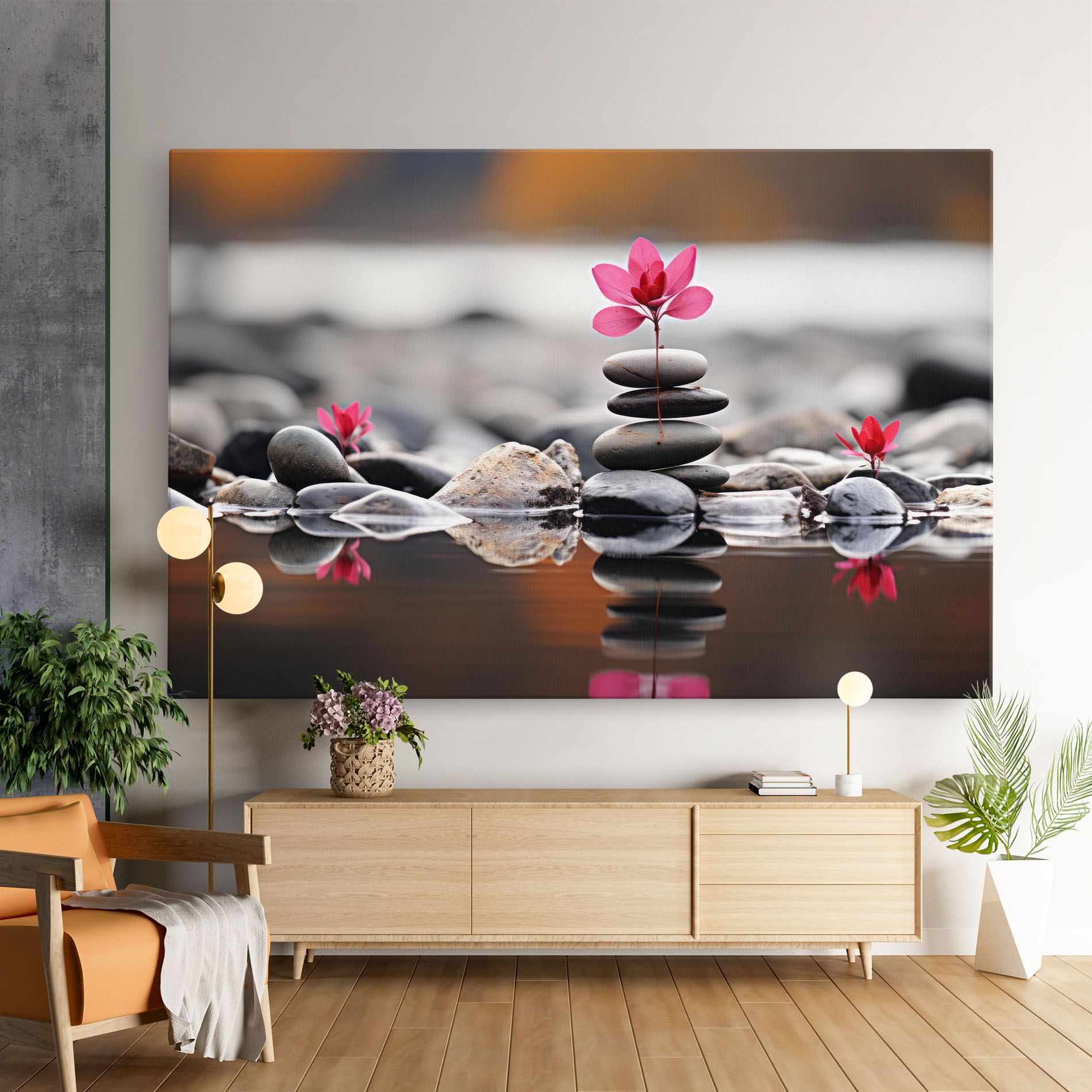 Grey Rocks Flower mockup 9