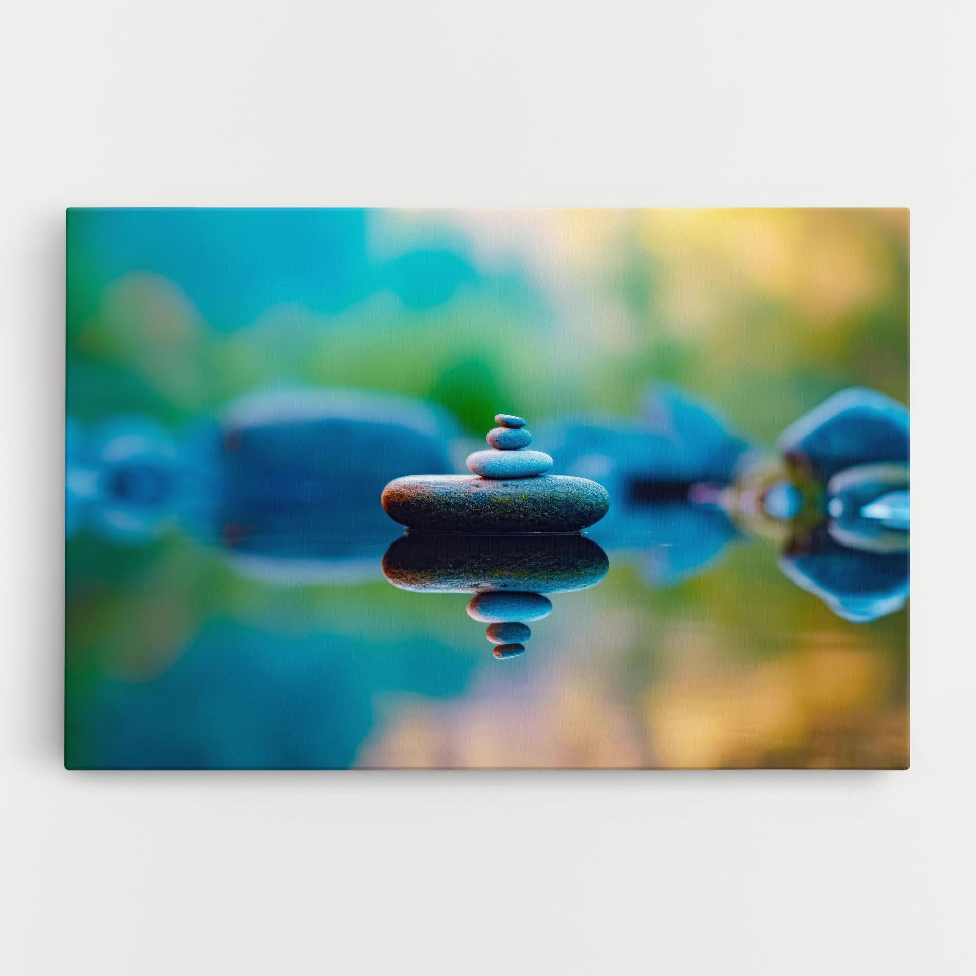 Картина на платно Pile Rocks mockup 0