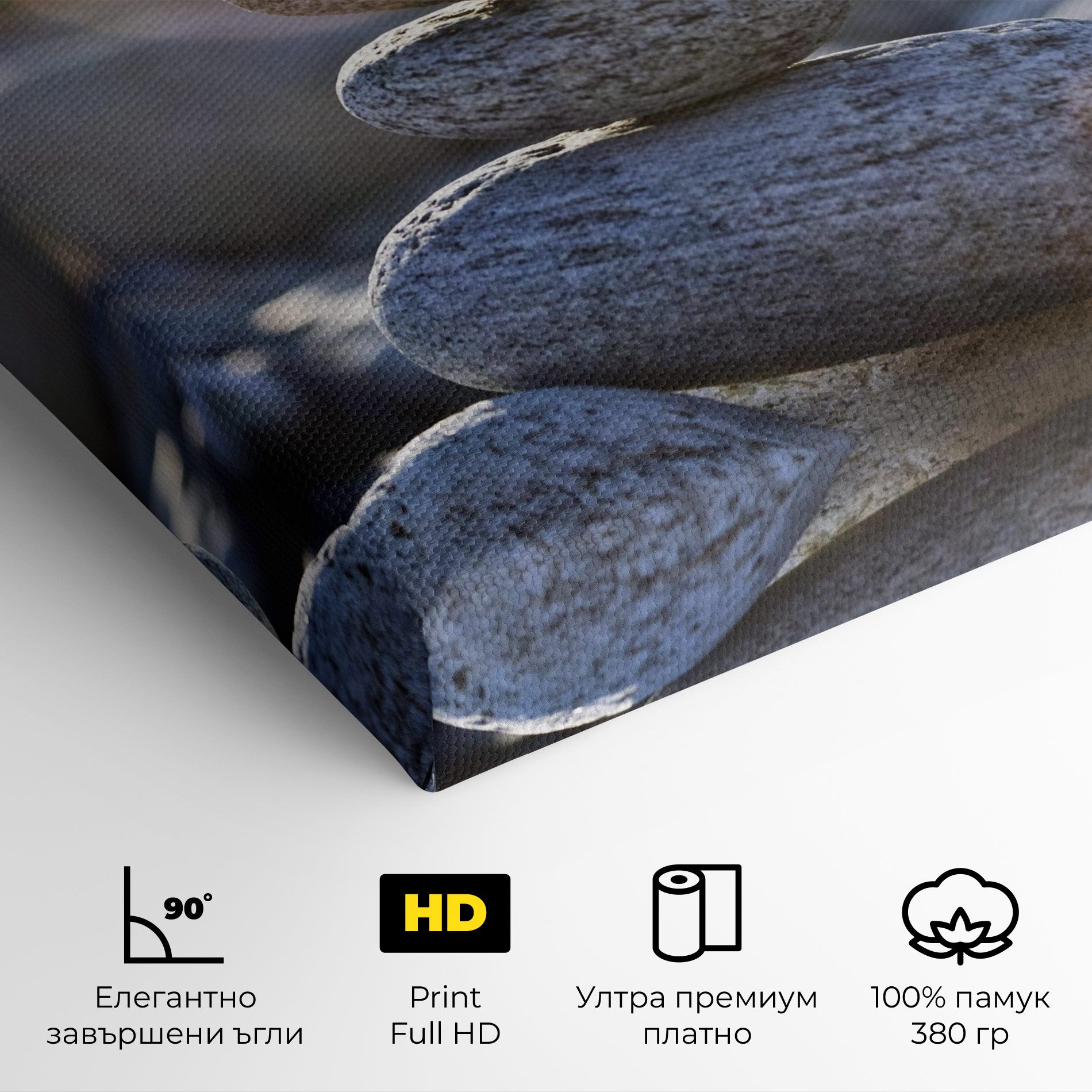 Closeup Shot Rocks mockup 4