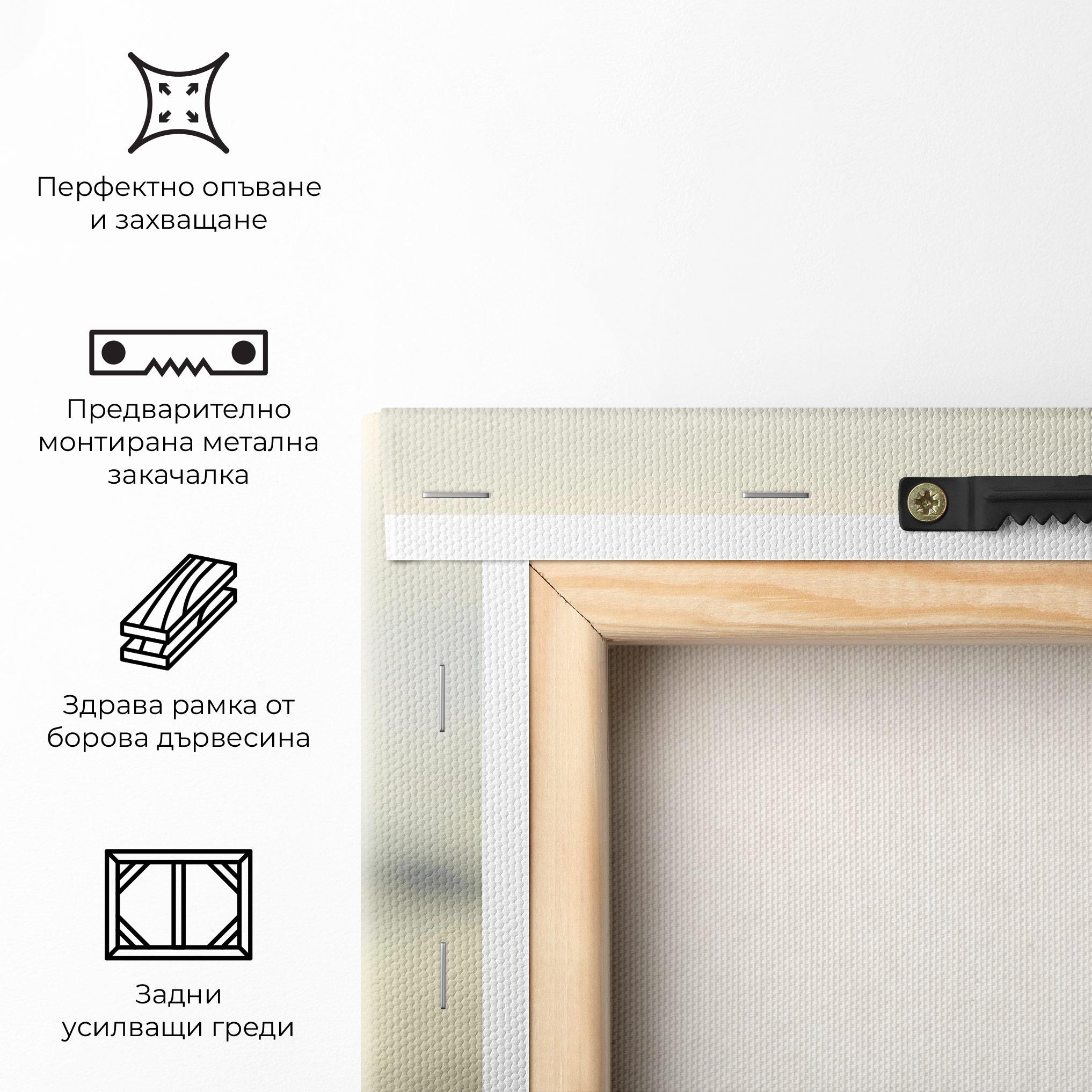 Картина на платно Flower Sea Flower mockup 5