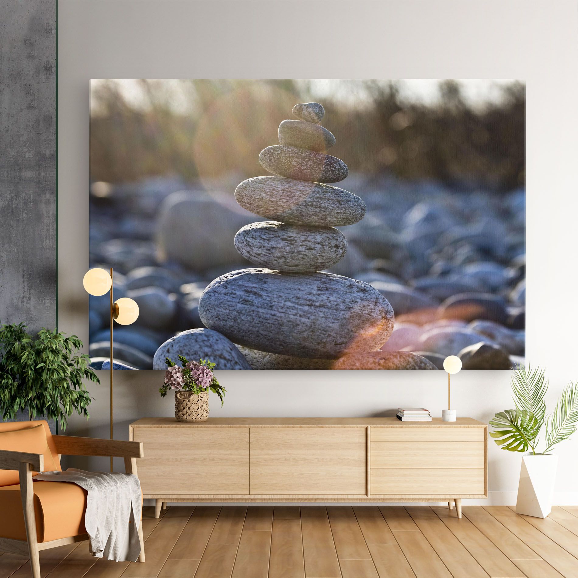 Closeup Shot Rocks mockup 9