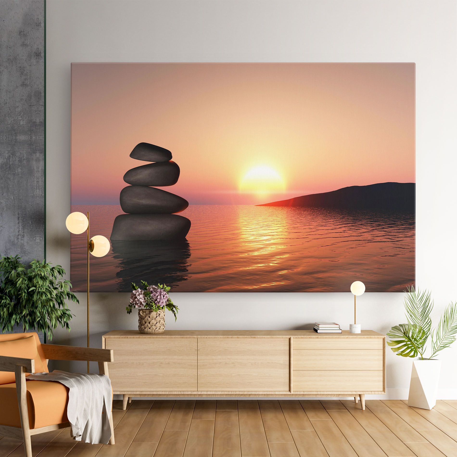 Peace And Sunset mockup 9