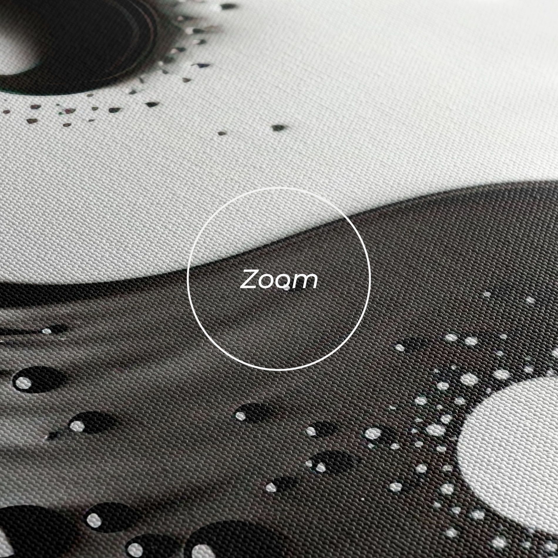 Black Liquid Yinyang mockup 3