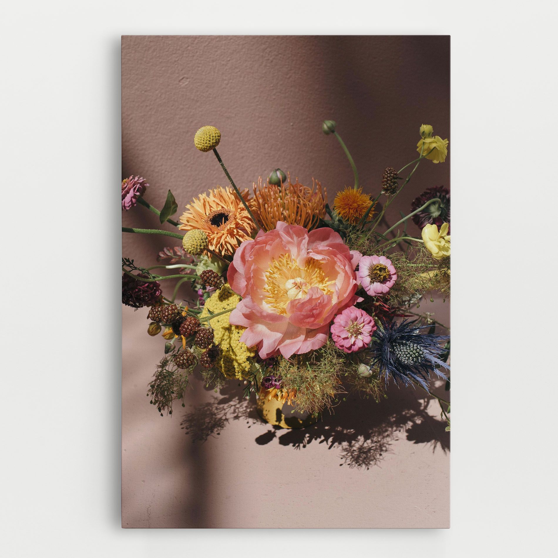 Pastel Orange Bouquet mockup 0