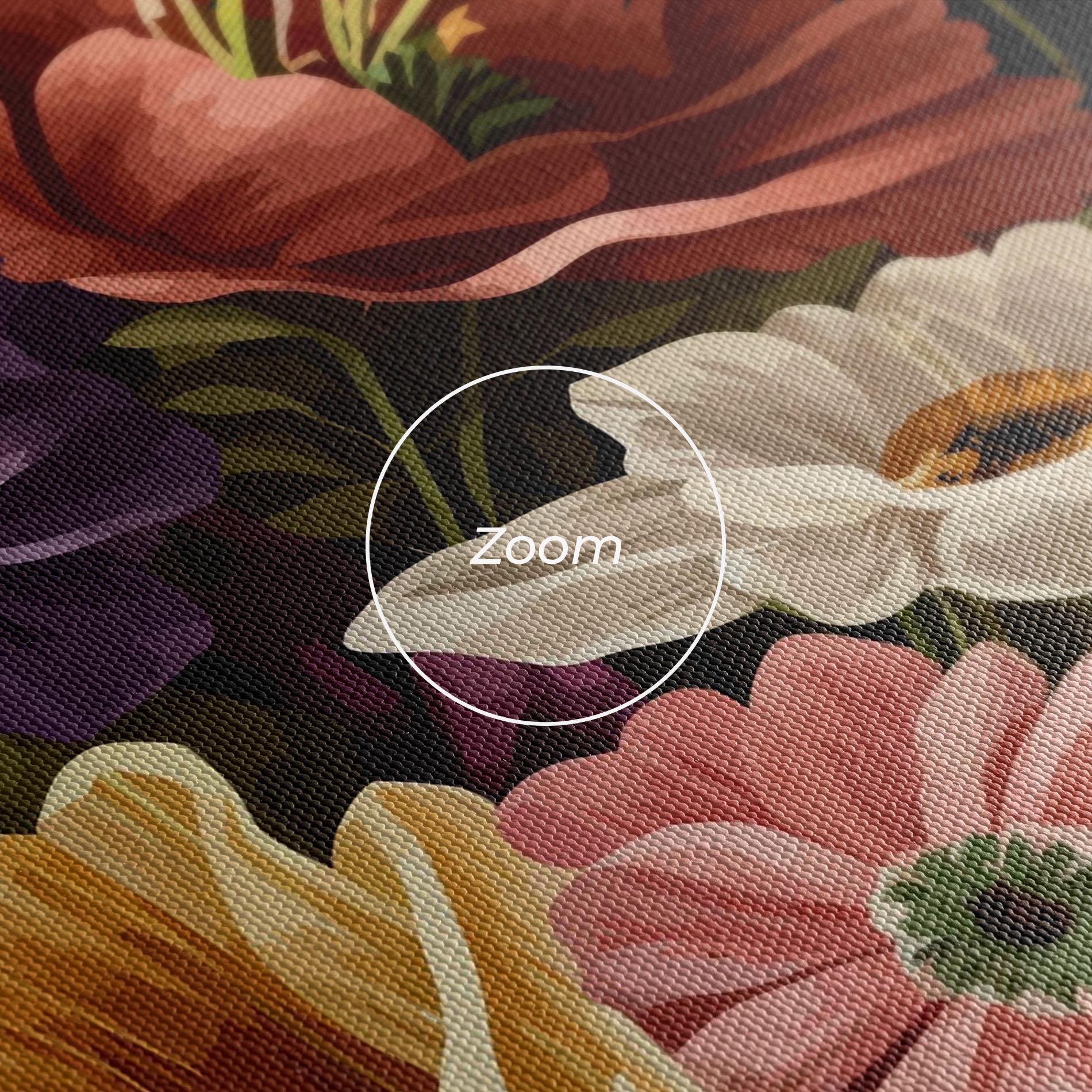Картина на платно Vintage Bouquet Art mockup 3
