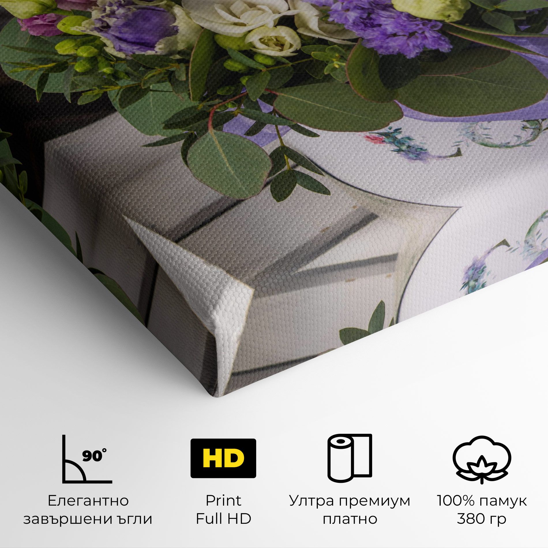 Big Pink Rose Bouquet mockup 4