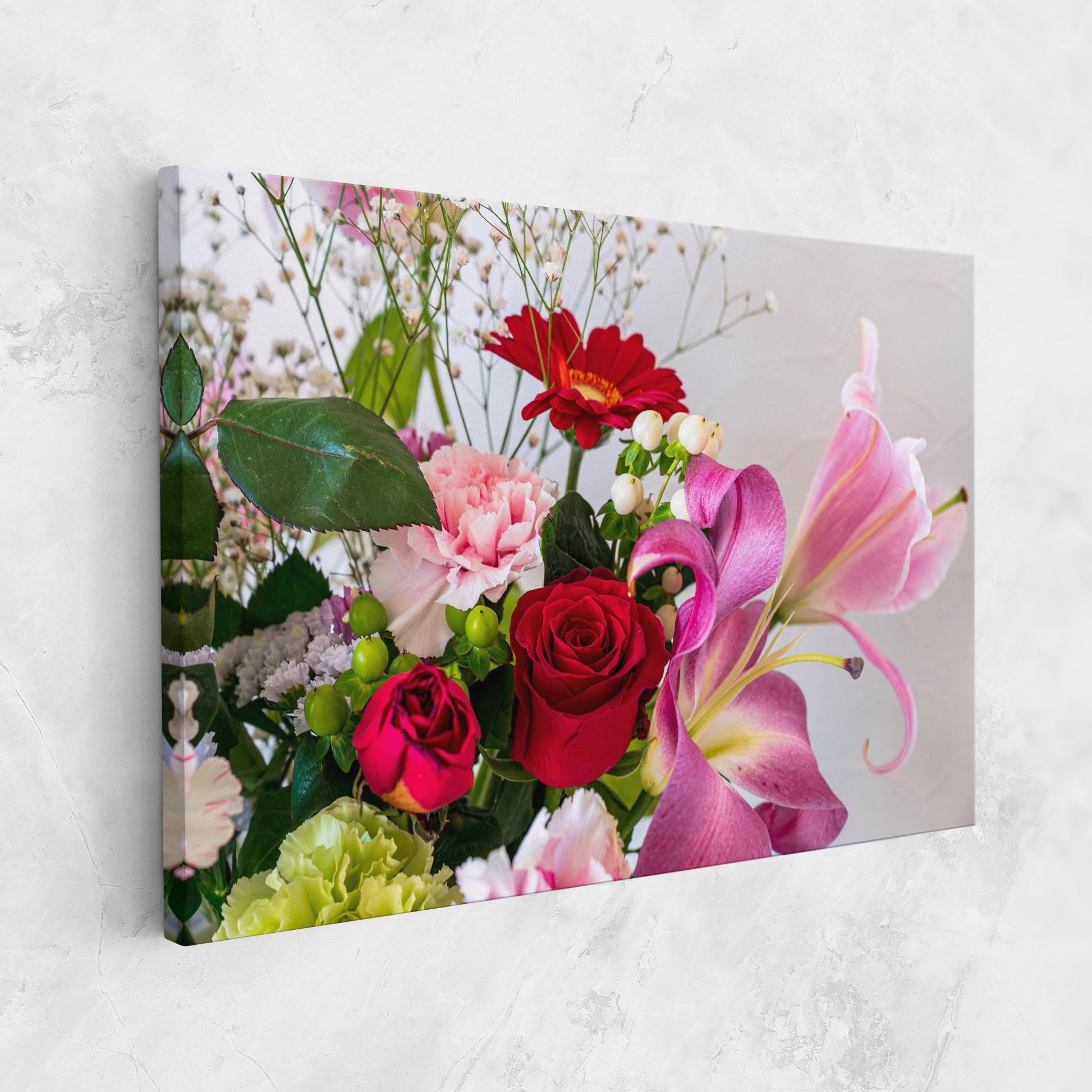 Картина на платно Bouquet mockup 1