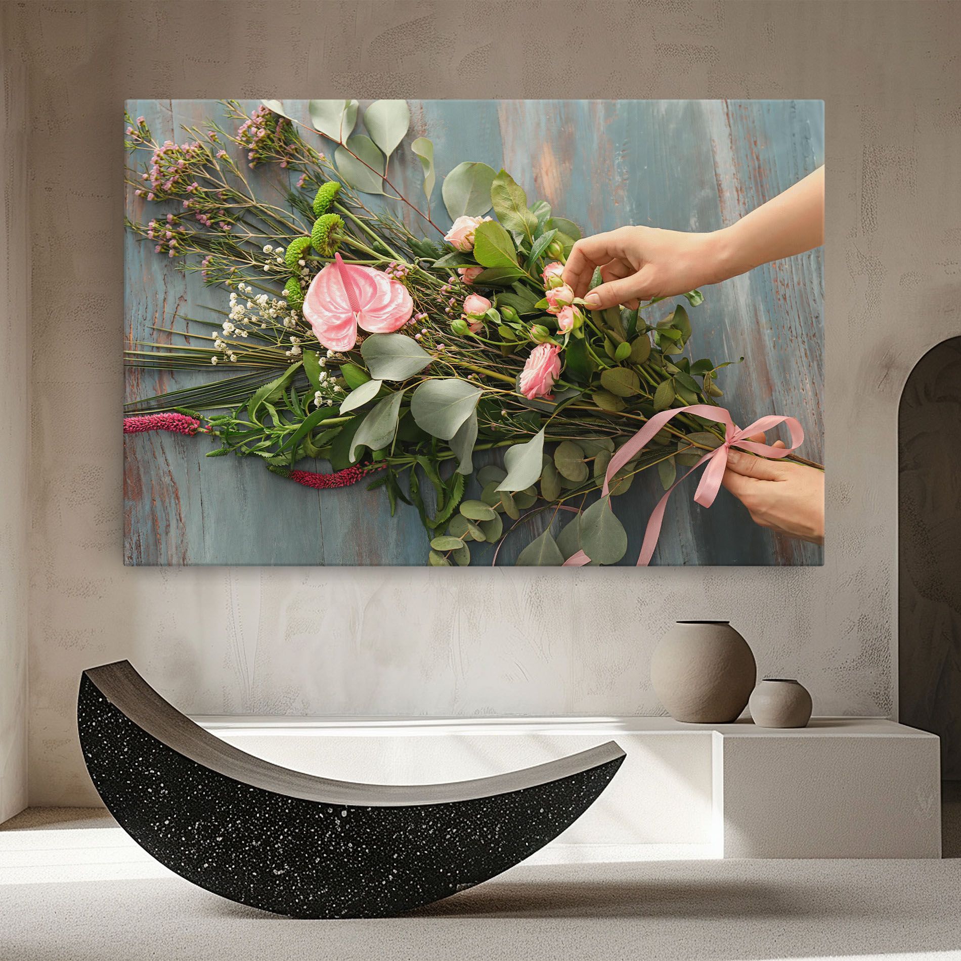 Preparing Bouquet mockup 8