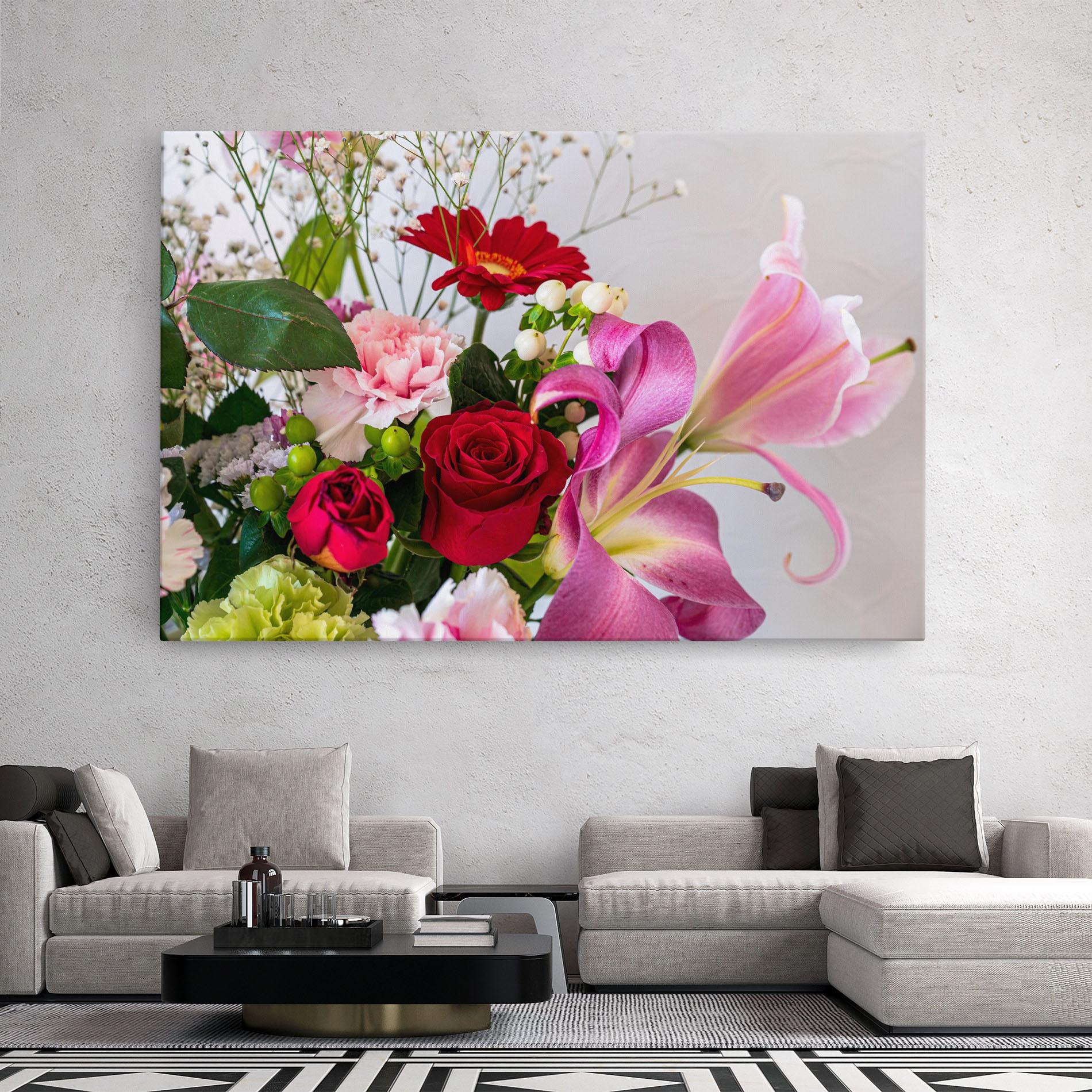 Картина на платно Bouquet mockup 2