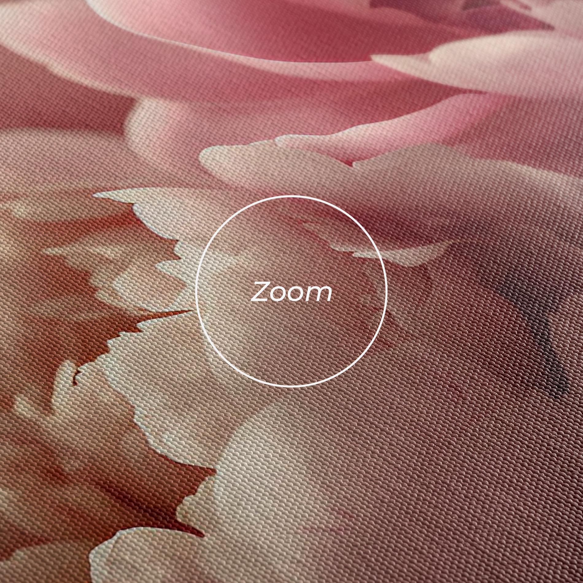 Картина на платно Cream Dreamy Peony mockup 3