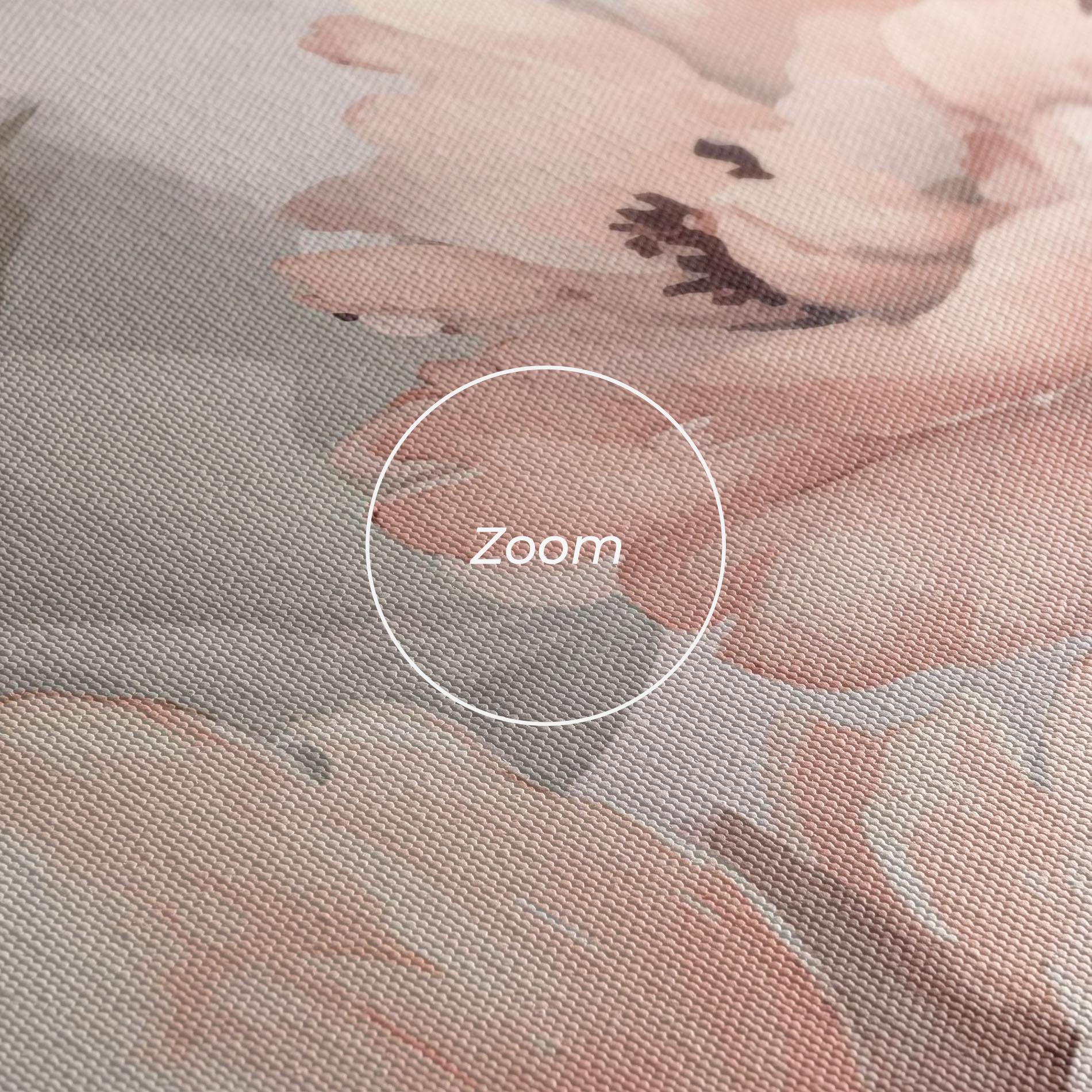 Картина на платно Dreamy Peony Art mockup 3