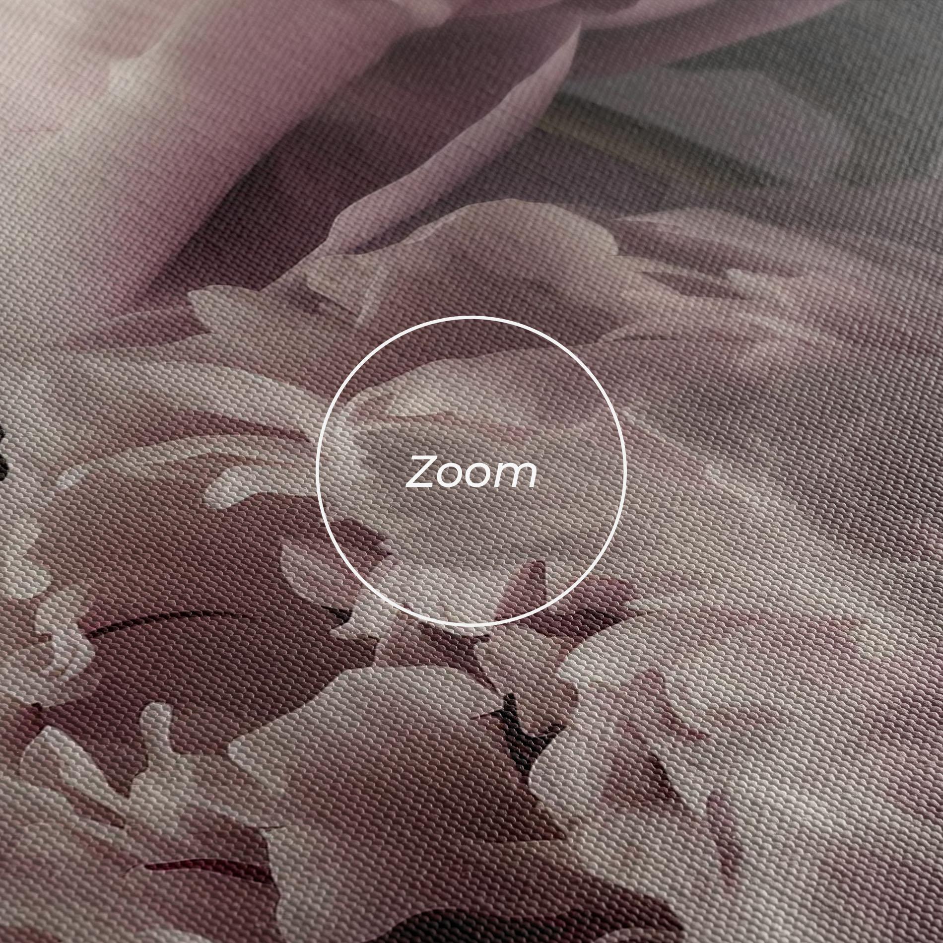Картина на платно Grey Pastel Pink Peony mockup 3